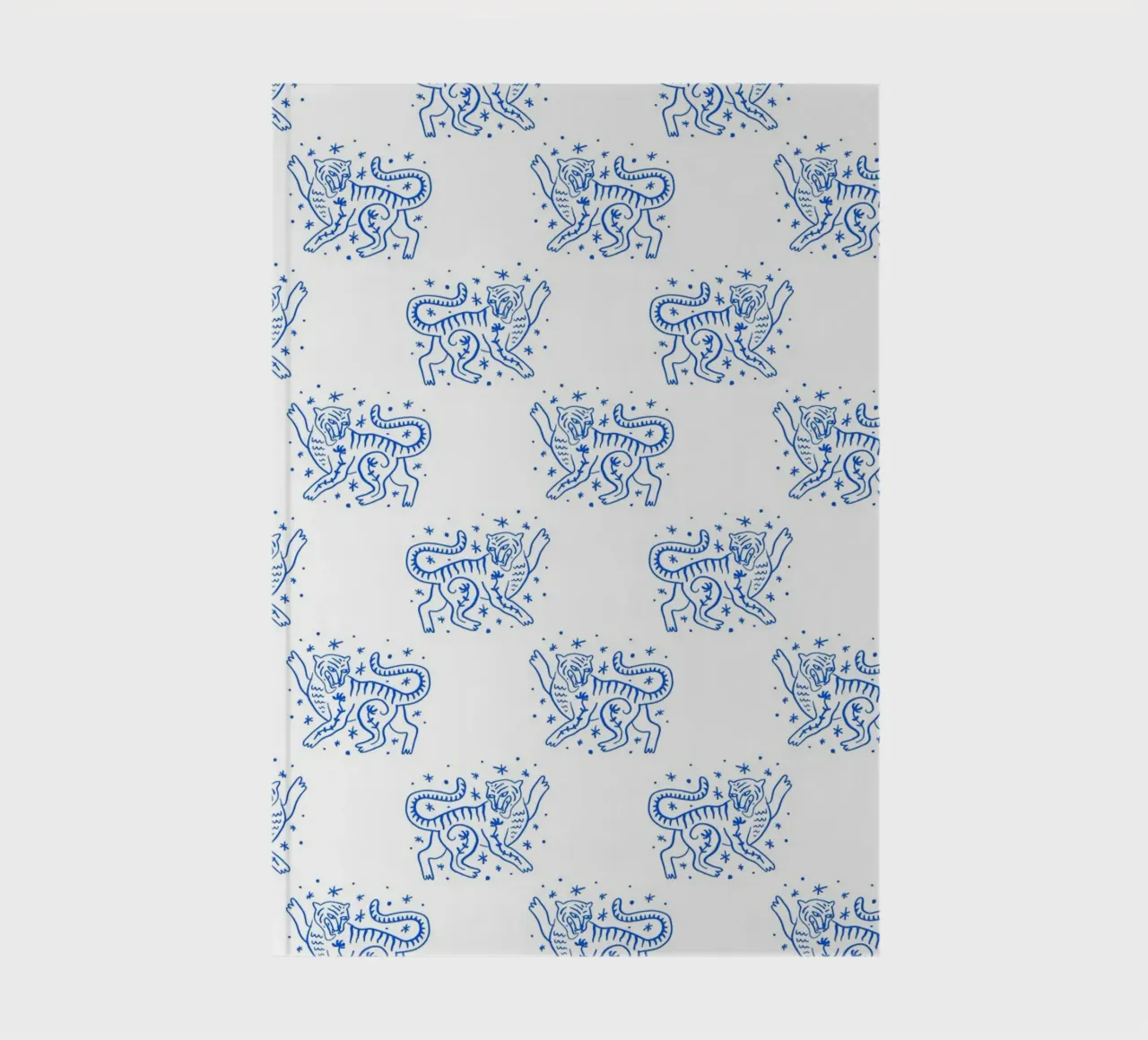 Tiger Pattern Notizbuch von treechild