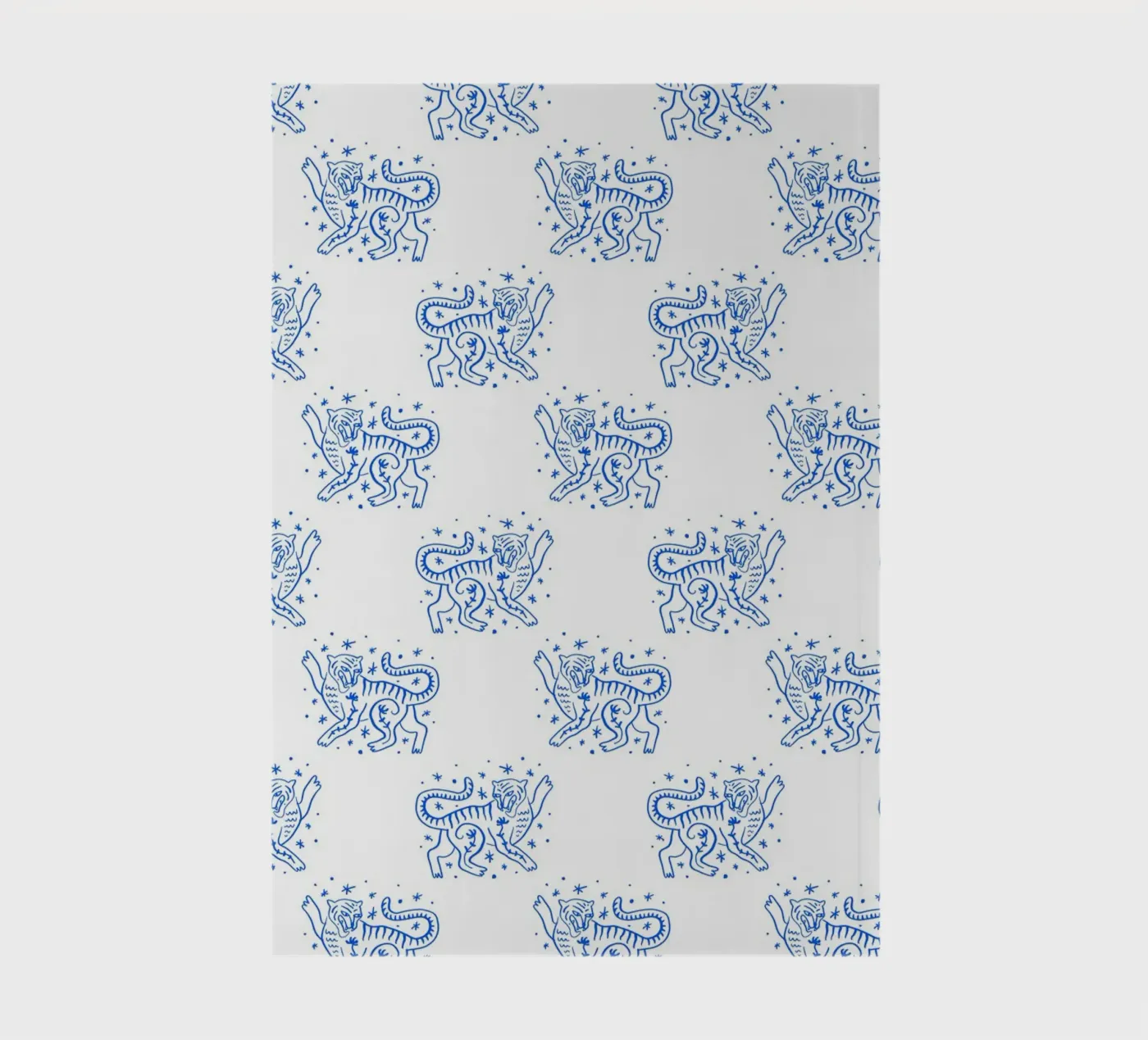 Tiger Pattern notebook by treechild