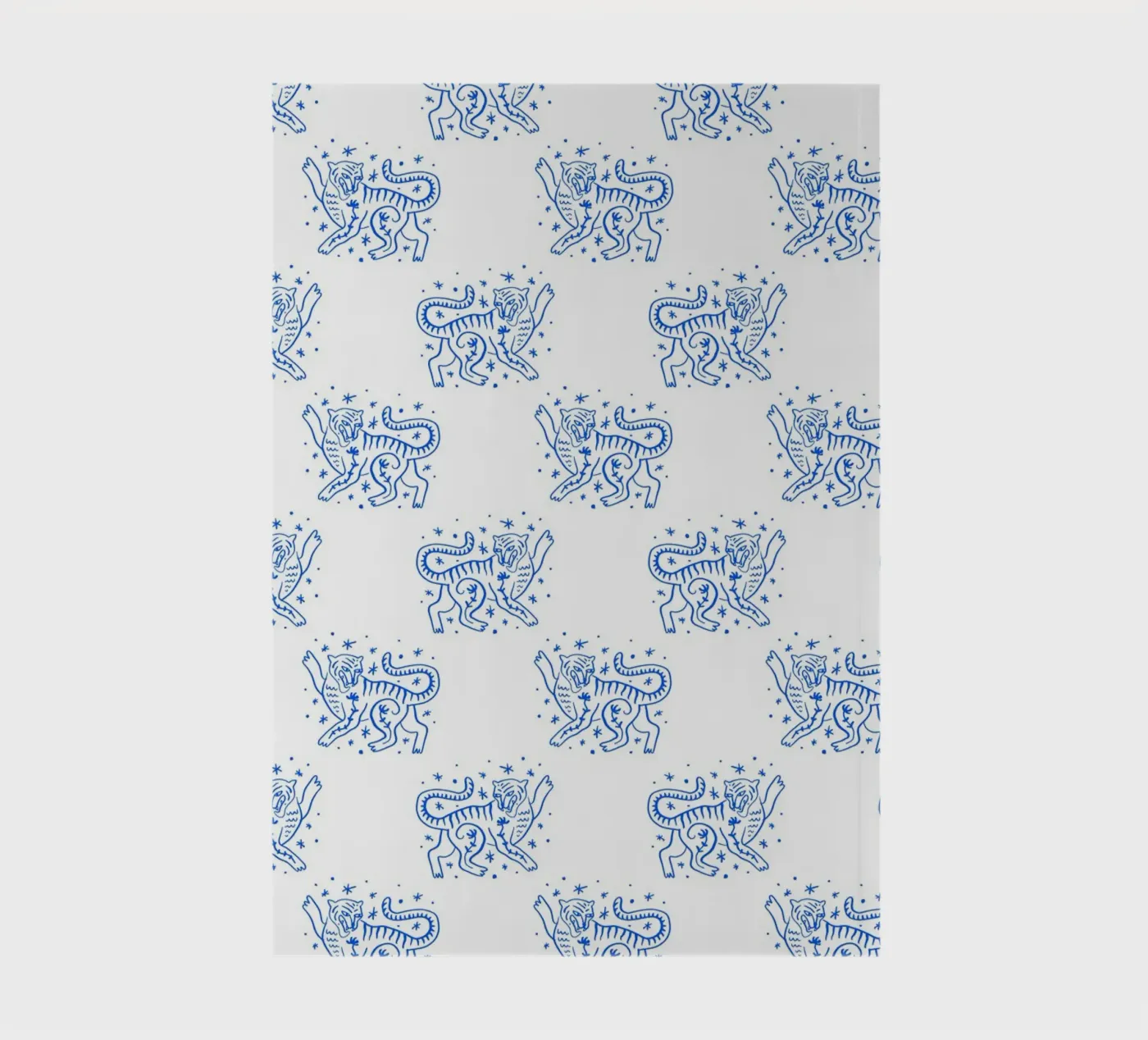 Tiger Pattern notebook by treechild