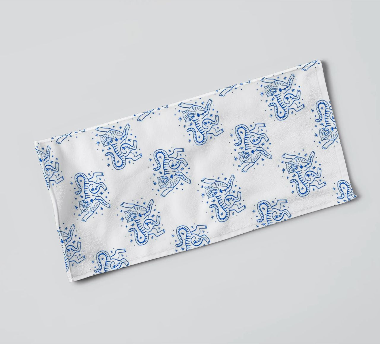 Tiger Pattern asciugamano da bagno da treechild