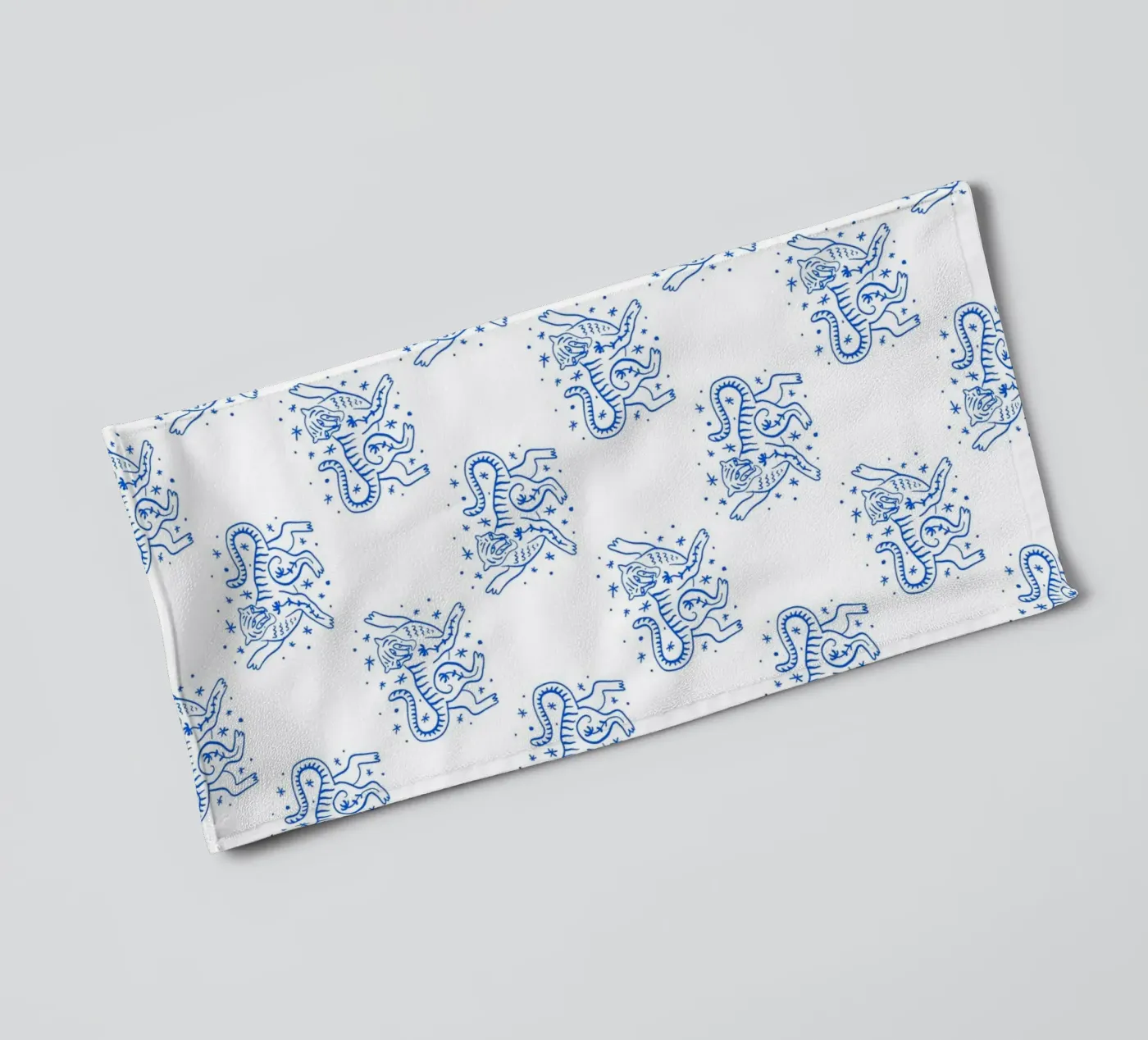 Tiger Pattern badhanddoek van treechild