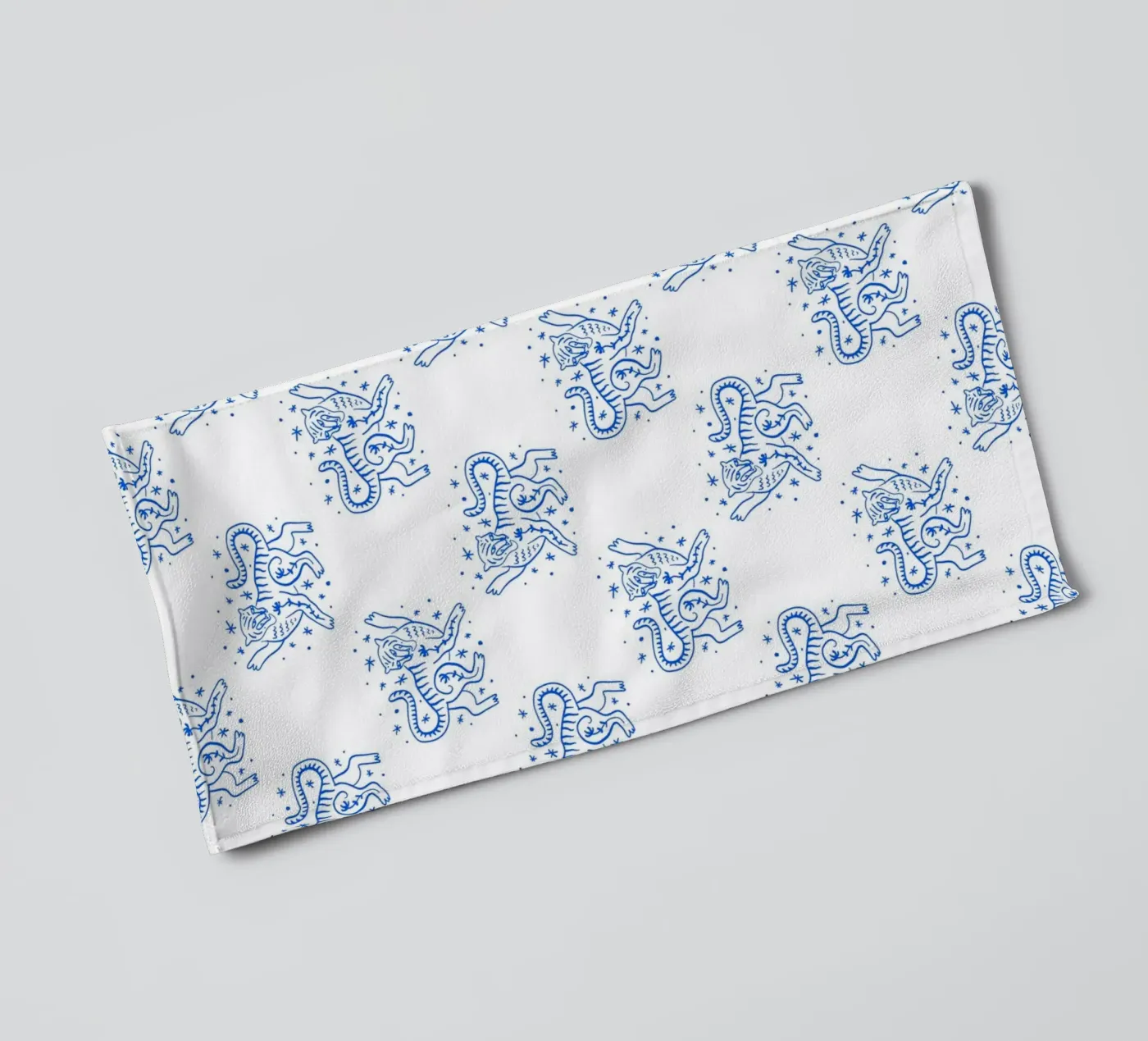 Tiger Pattern badhanddoek van treechild