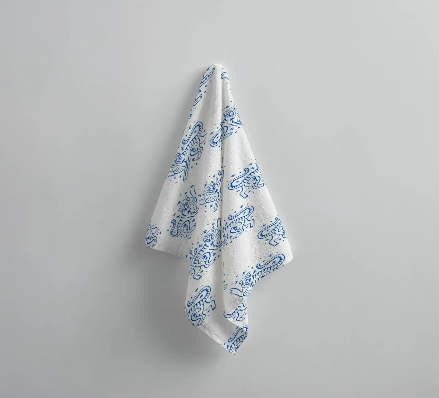 Tiger Pattern badhanddoek van treechild
