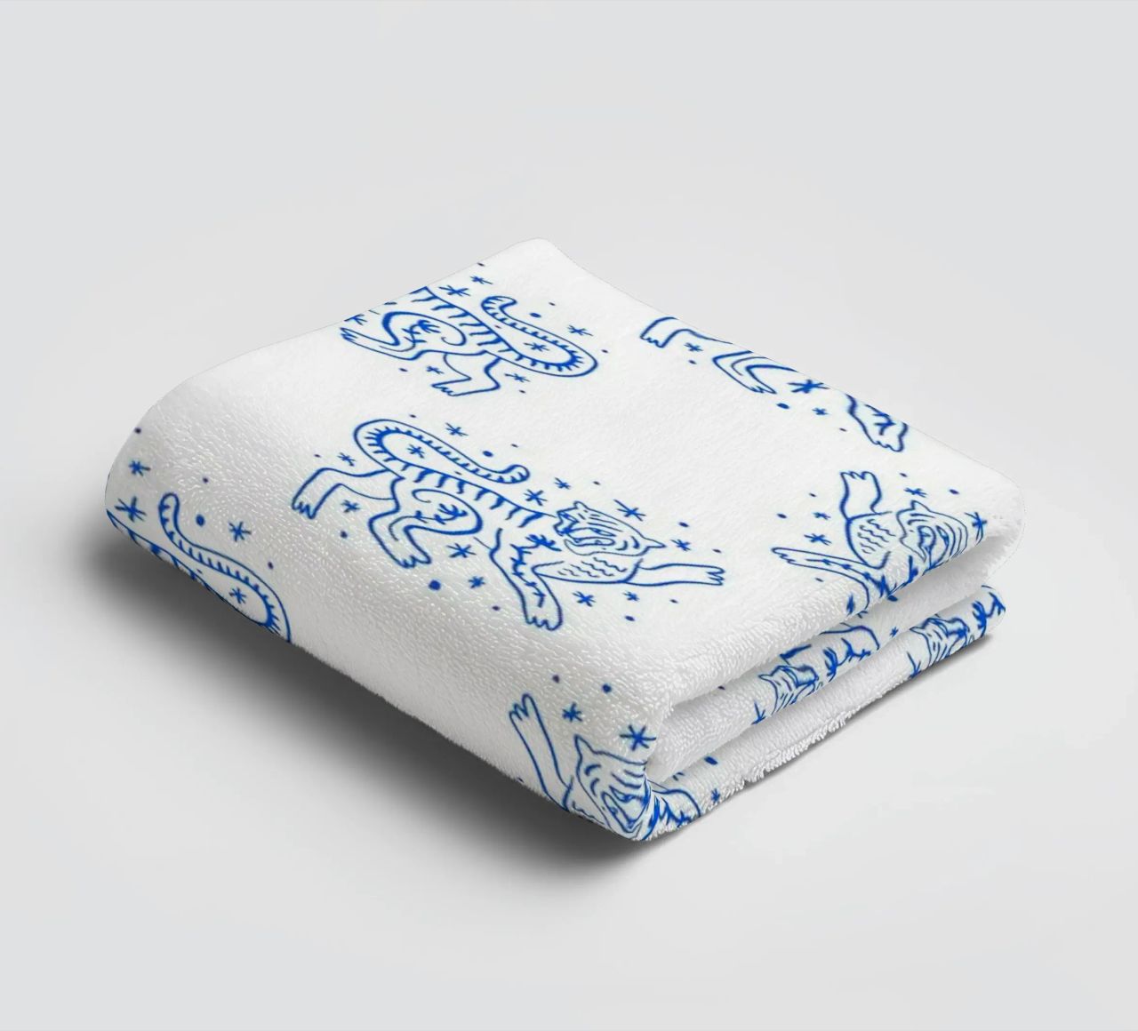 Tiger Pattern asciugamano da bagno da treechild