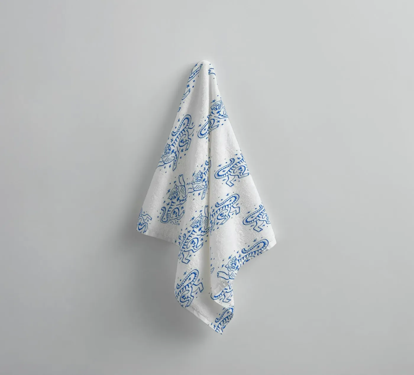 Tiger Pattern badhanddoek van treechild