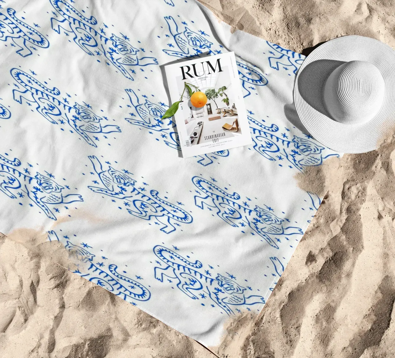 Tiger Pattern telo mare da treechild