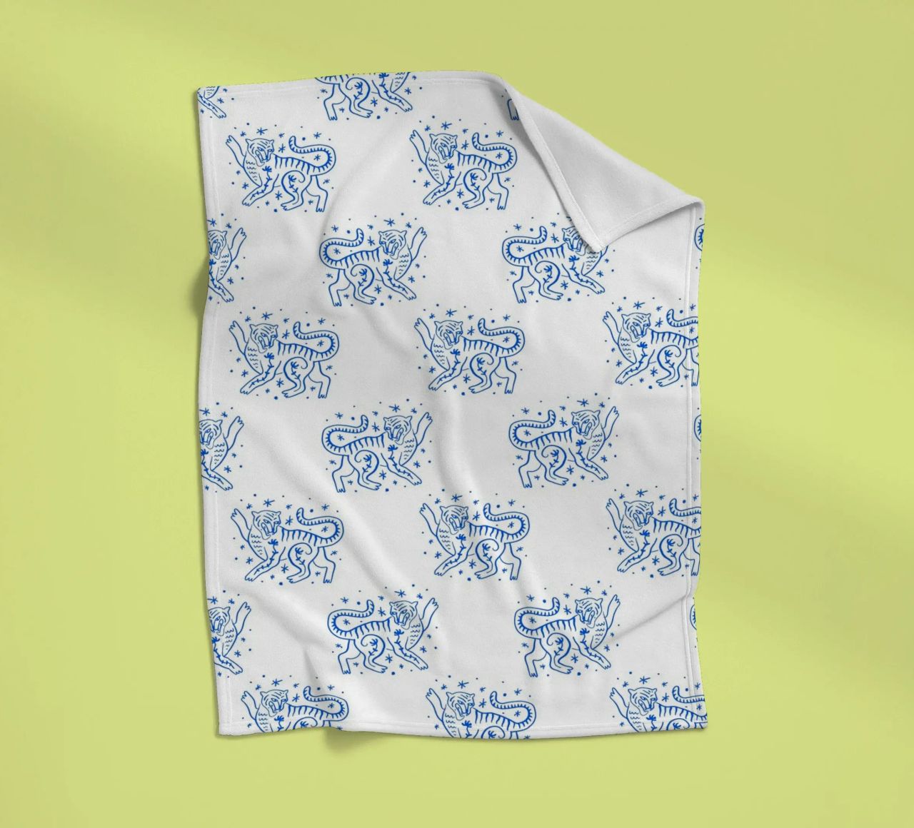 Tiger Pattern coperta in pile da treechild