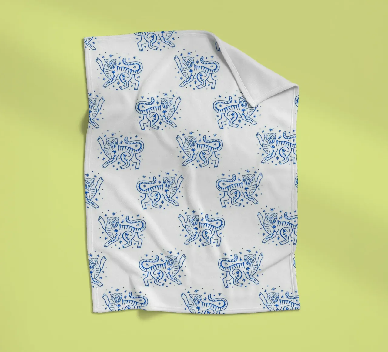 Tiger Pattern coperta in pile da treechild