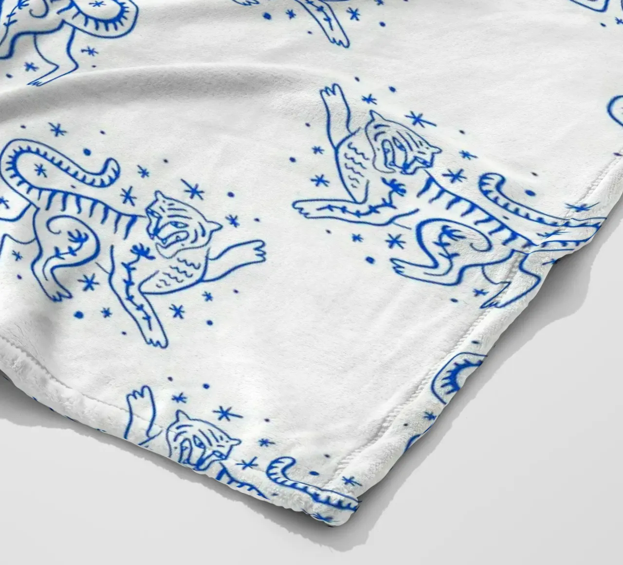 Tiger Pattern coperta in pile da treechild