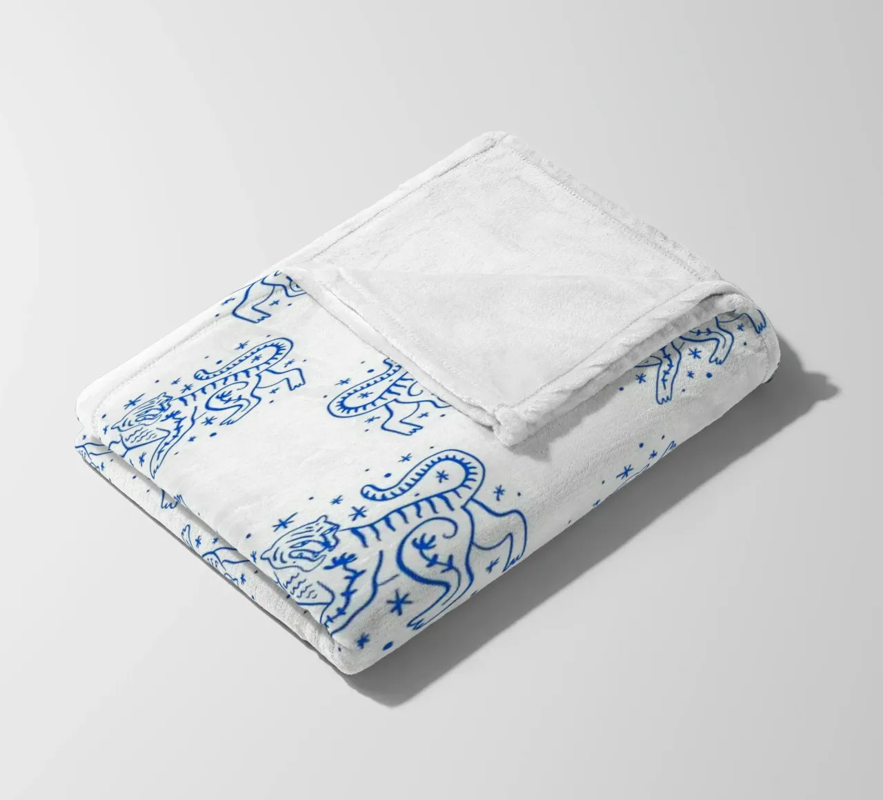 Tiger Pattern coperta in pile da treechild