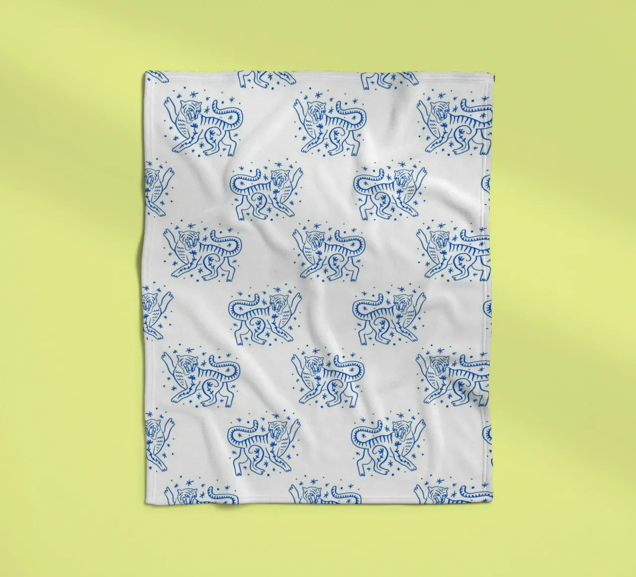 Tiger Pattern coperta in pile da treechild