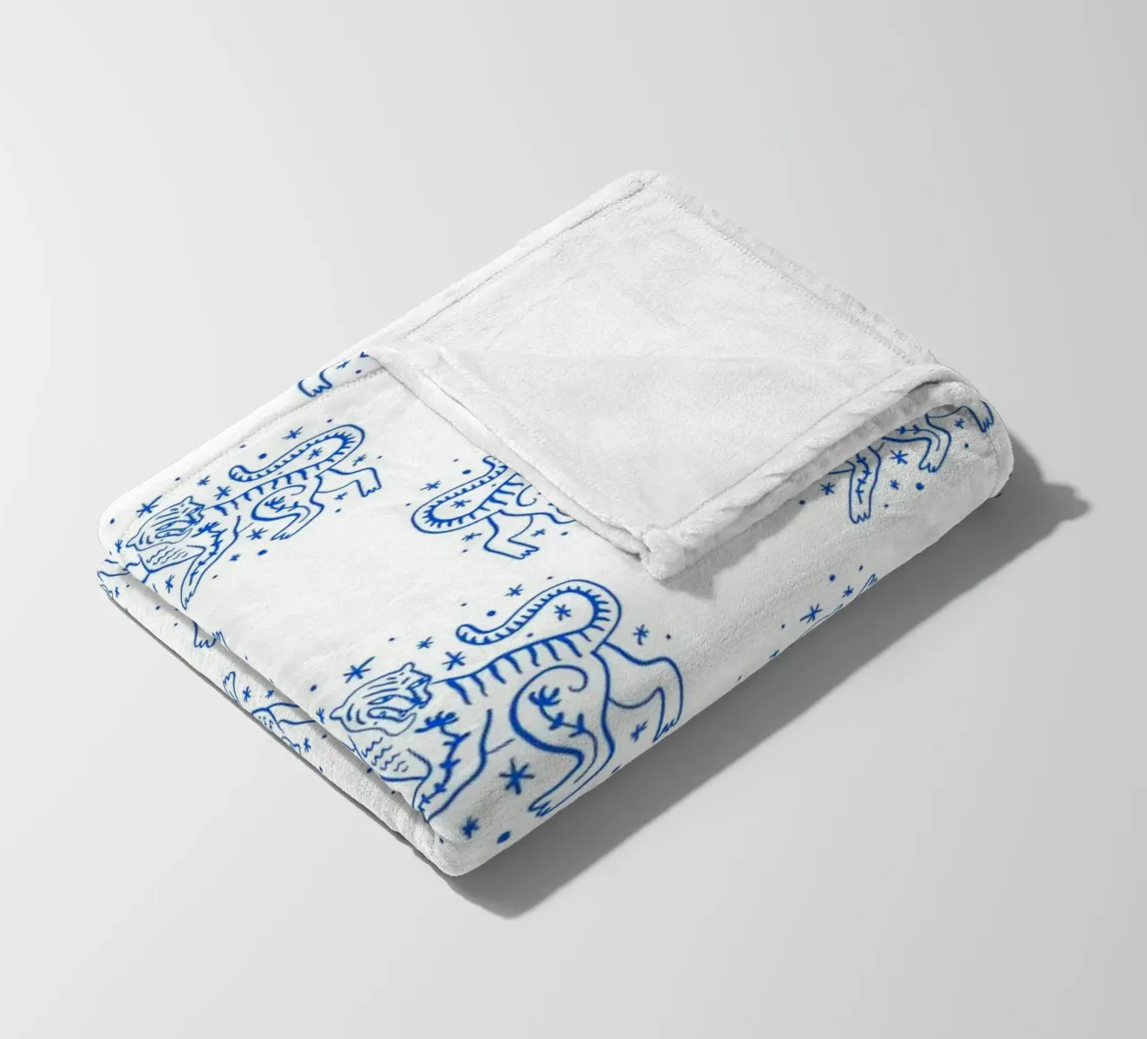 Tiger Pattern coperta in pile da treechild