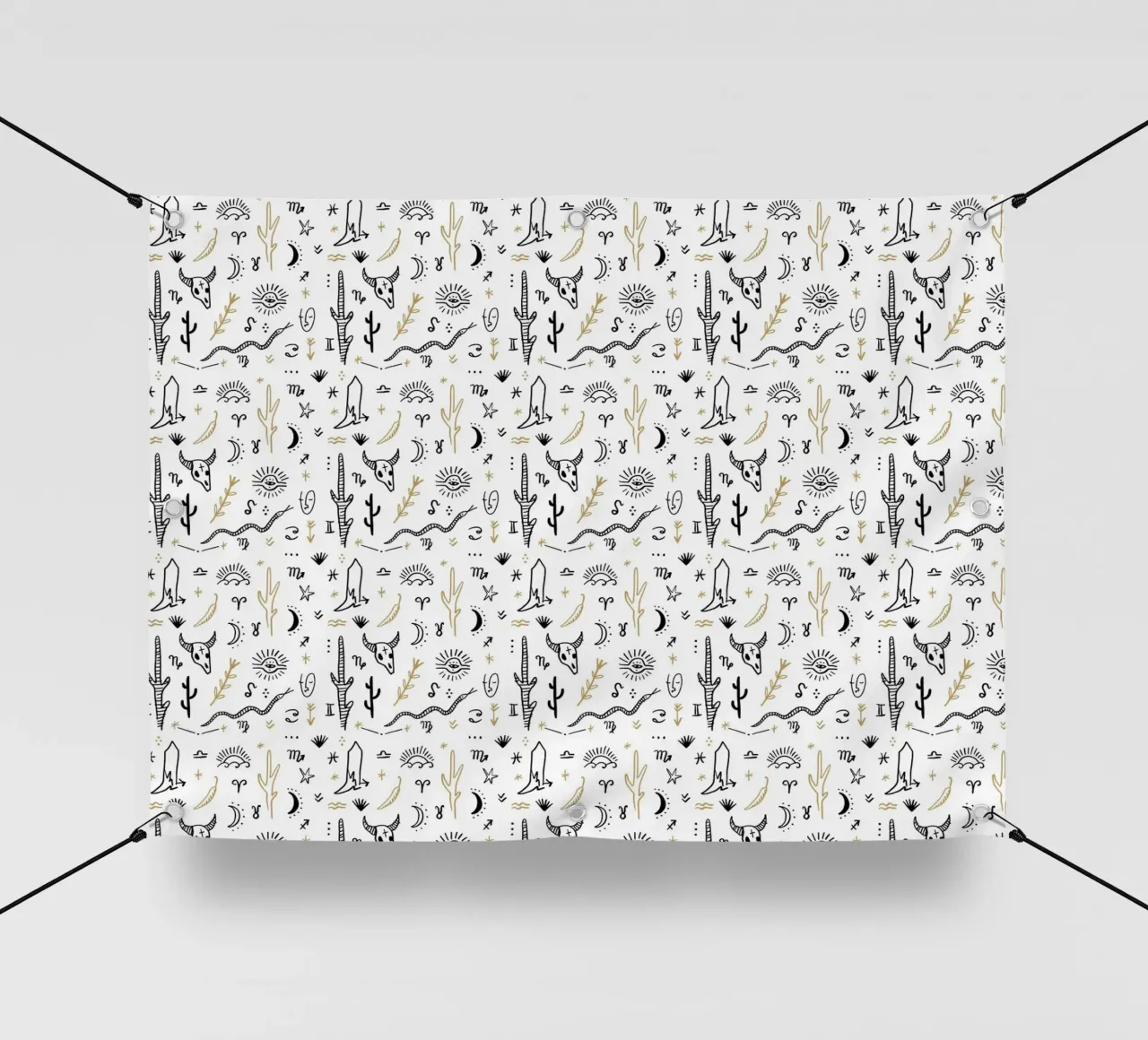 Zodiac Signs Pattern telo in pvc da treechild