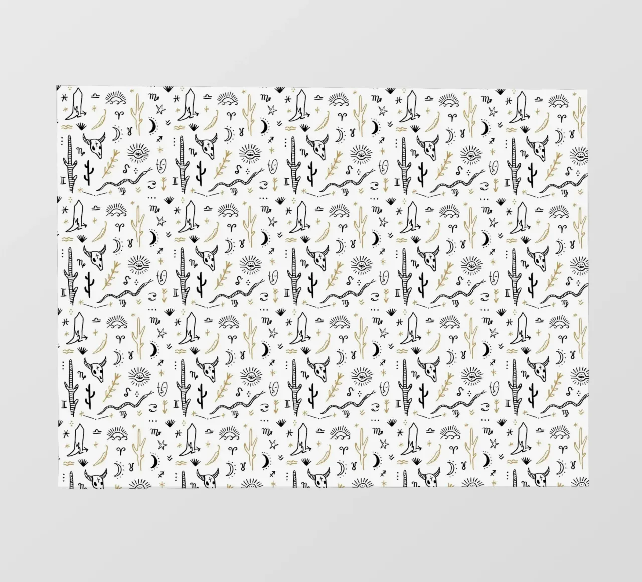 Zodiac Signs Pattern telo in pvc da treechild