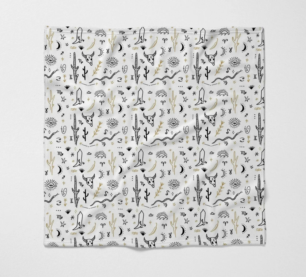 Zodiac Signs Pattern coperta in pile da treechild