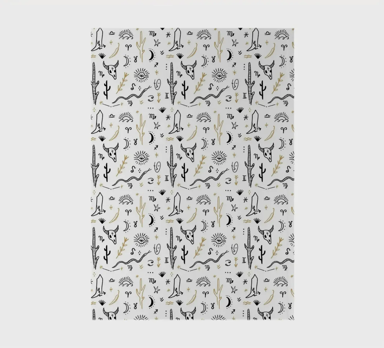 Zodiac Signs Pattern notebook by treechild