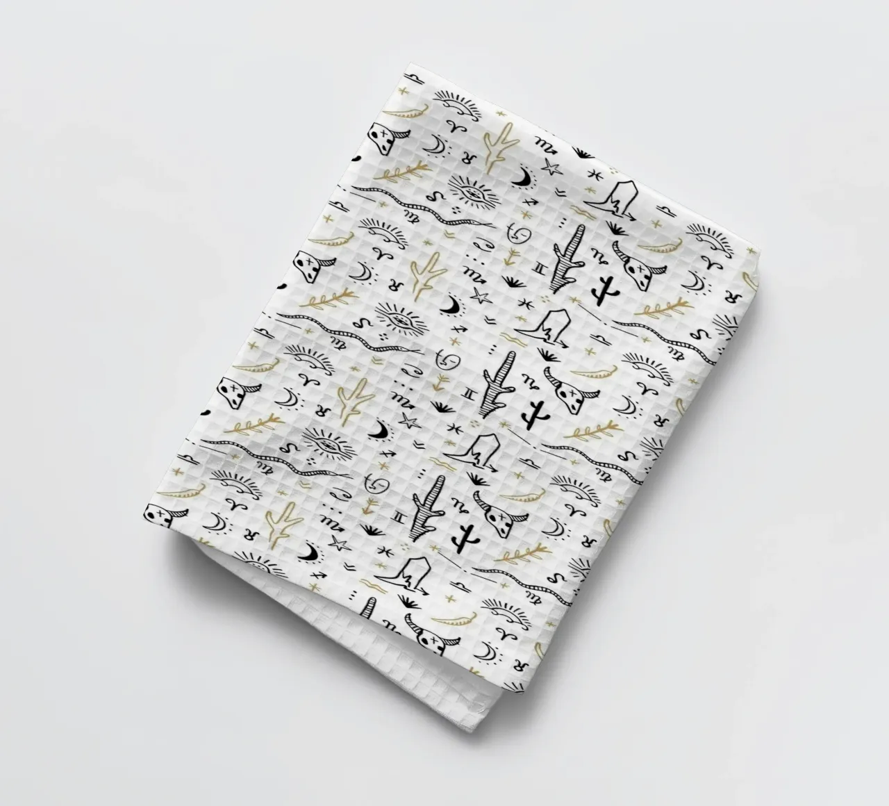 Zodiac Signs Pattern paño de cocina de treechild