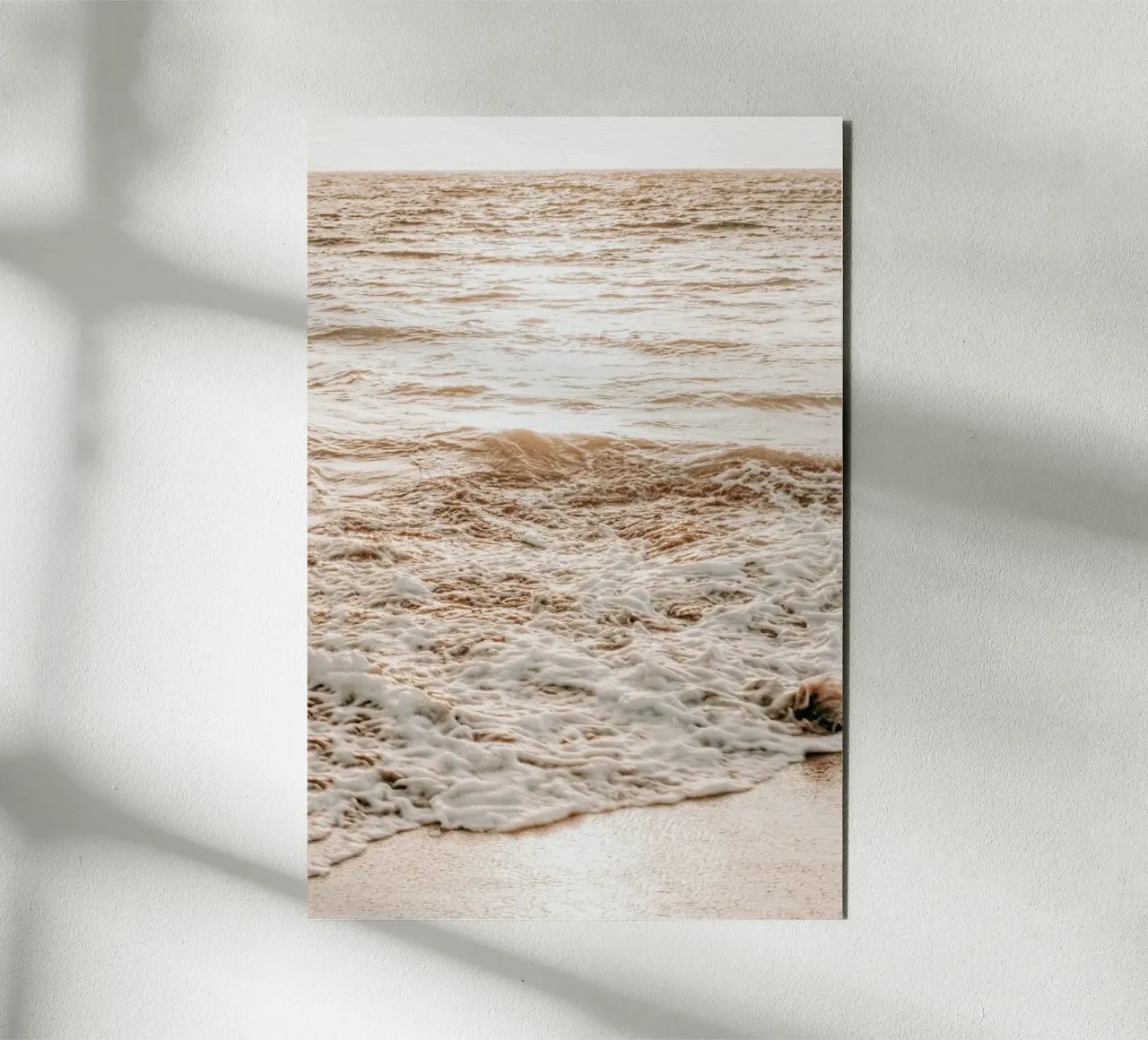 Golden Beach alluminio dibond da Monika Strigel