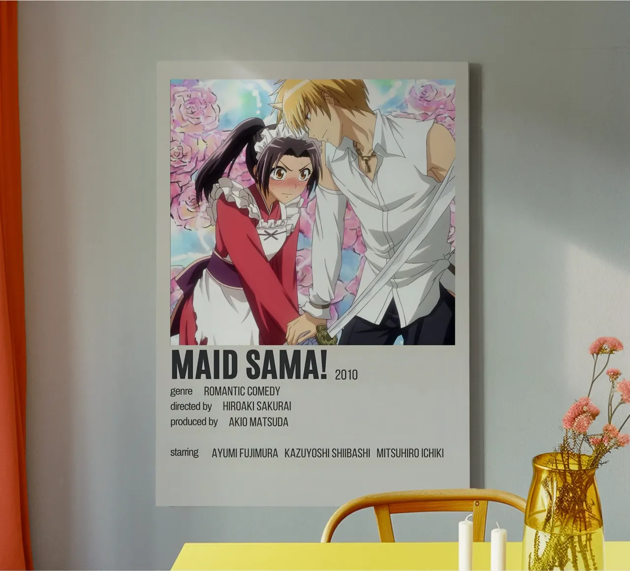 MAID SAMA! 2010 tela con Cornice a cassetta da Totoya