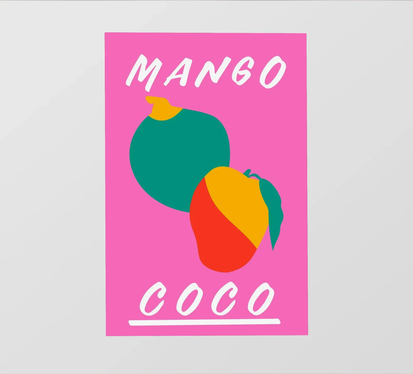 Mango Coco pellicola backlit da Mariery Young