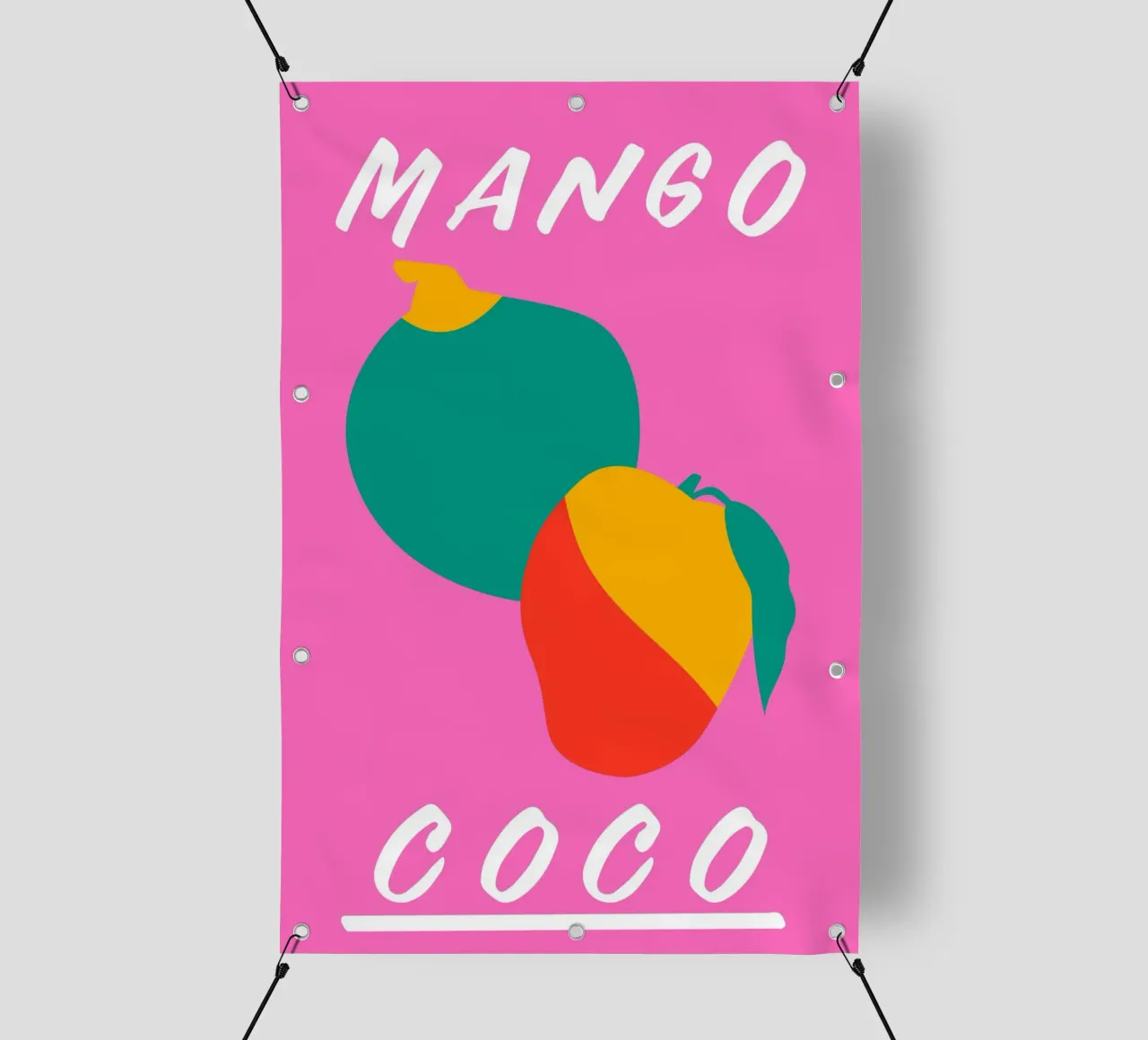 Mango Coco telo in pvc da Mariery Young