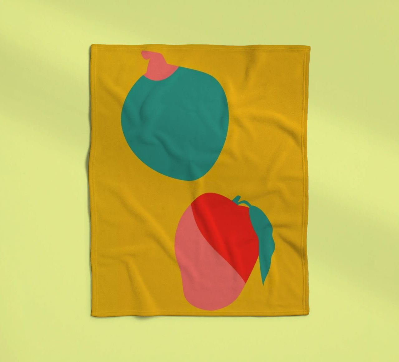 Mango Coco coperta in pile da Mariery Young
