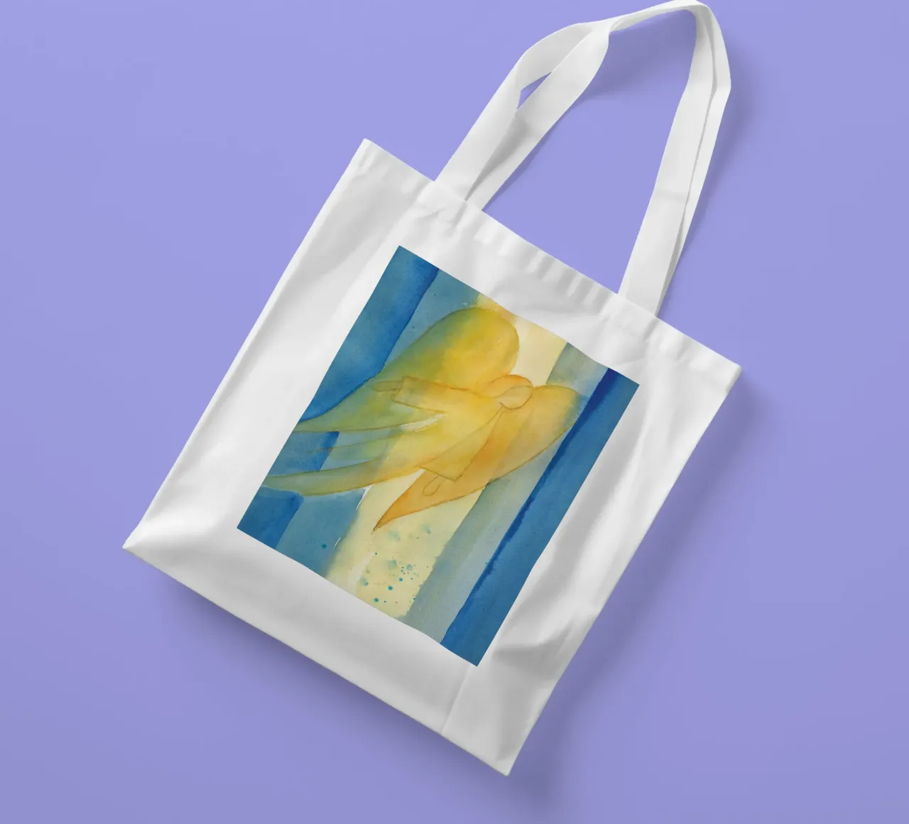 Schutzengel borsa in juta da Engelbilder