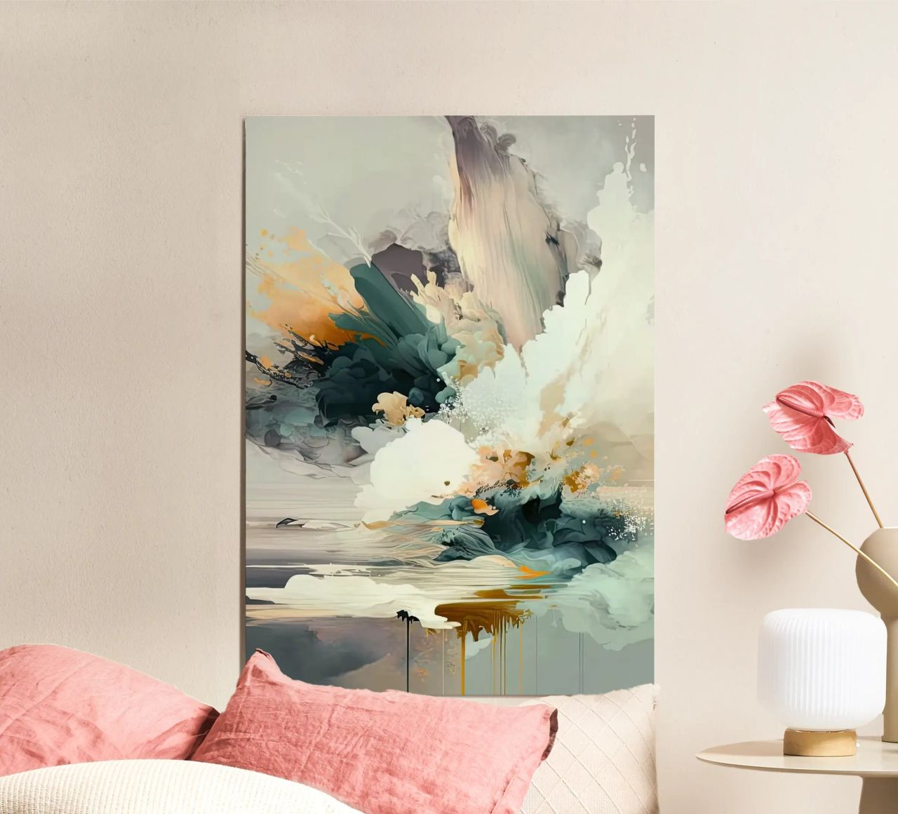 Amber Dusk poster by Margaret Marie Ostrout