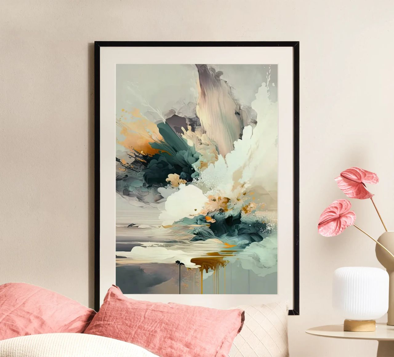 Amber Dusk poster by Margaret Marie Ostrout
