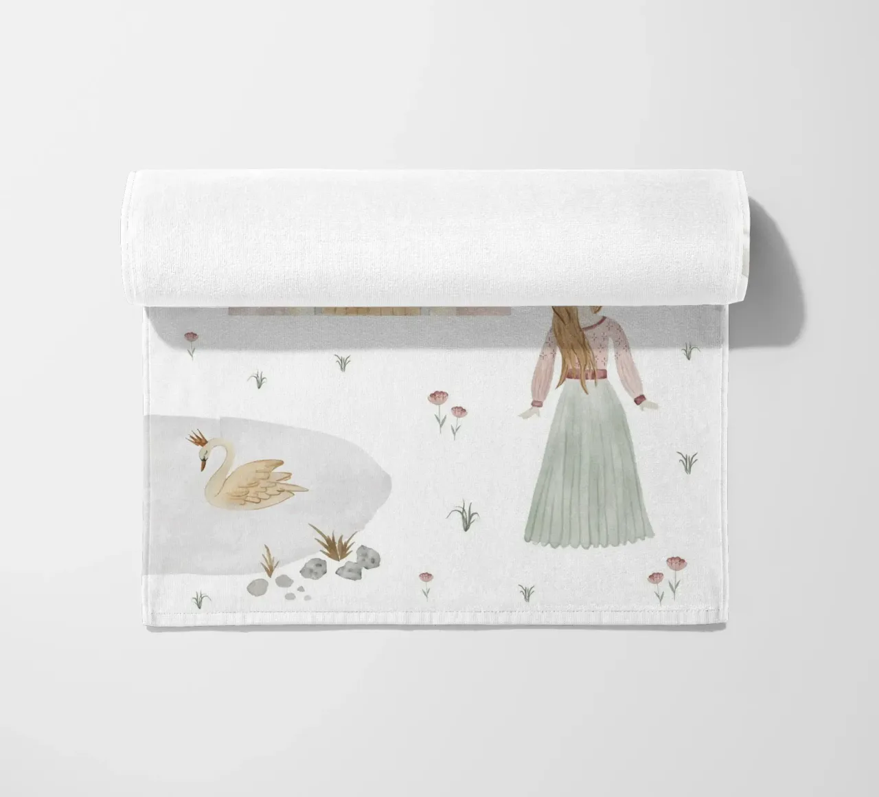 Prinzessin telo mare da herzundpapier