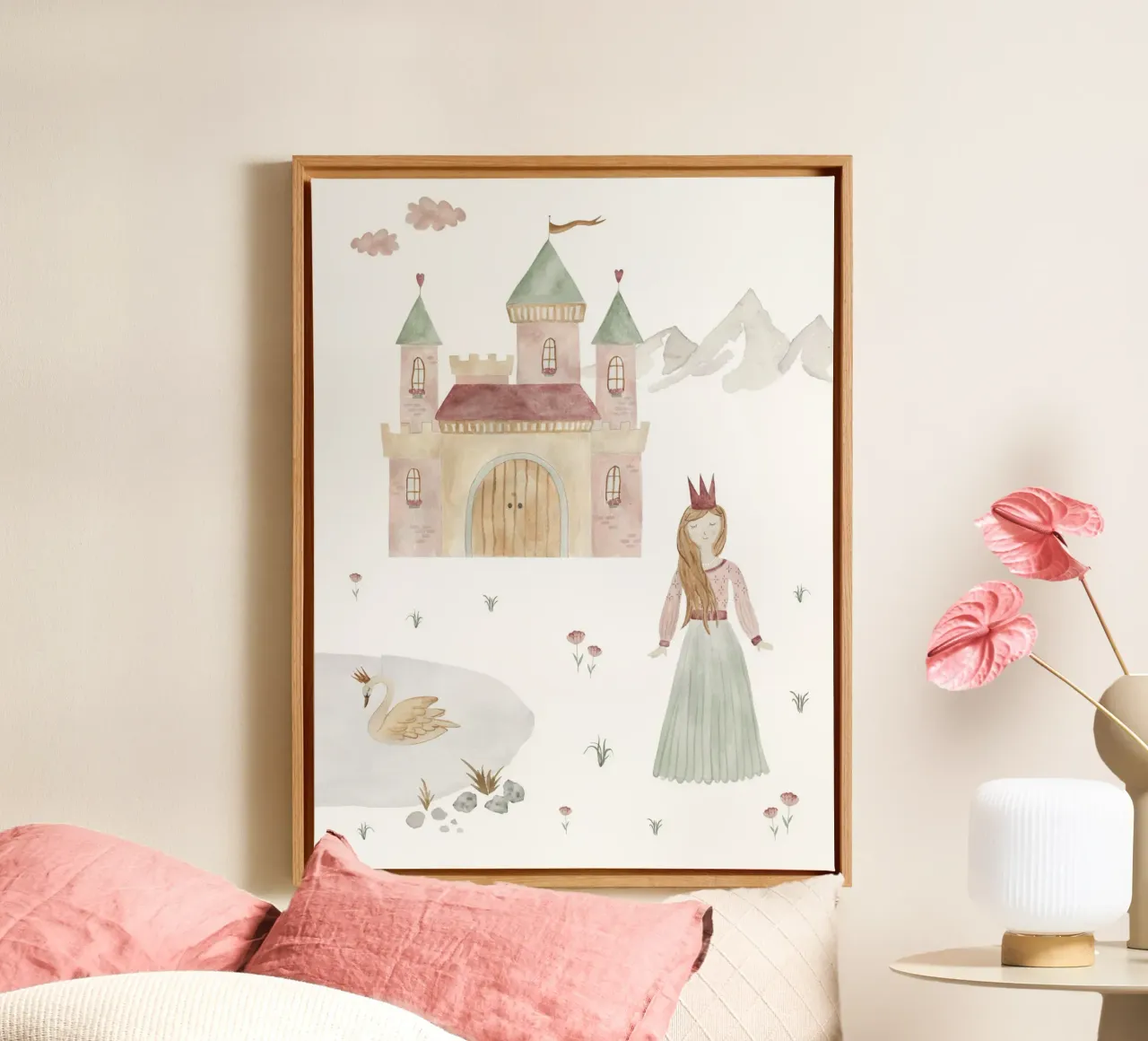 Prinzessin tela con Cornice a cassetta da herzundpapier