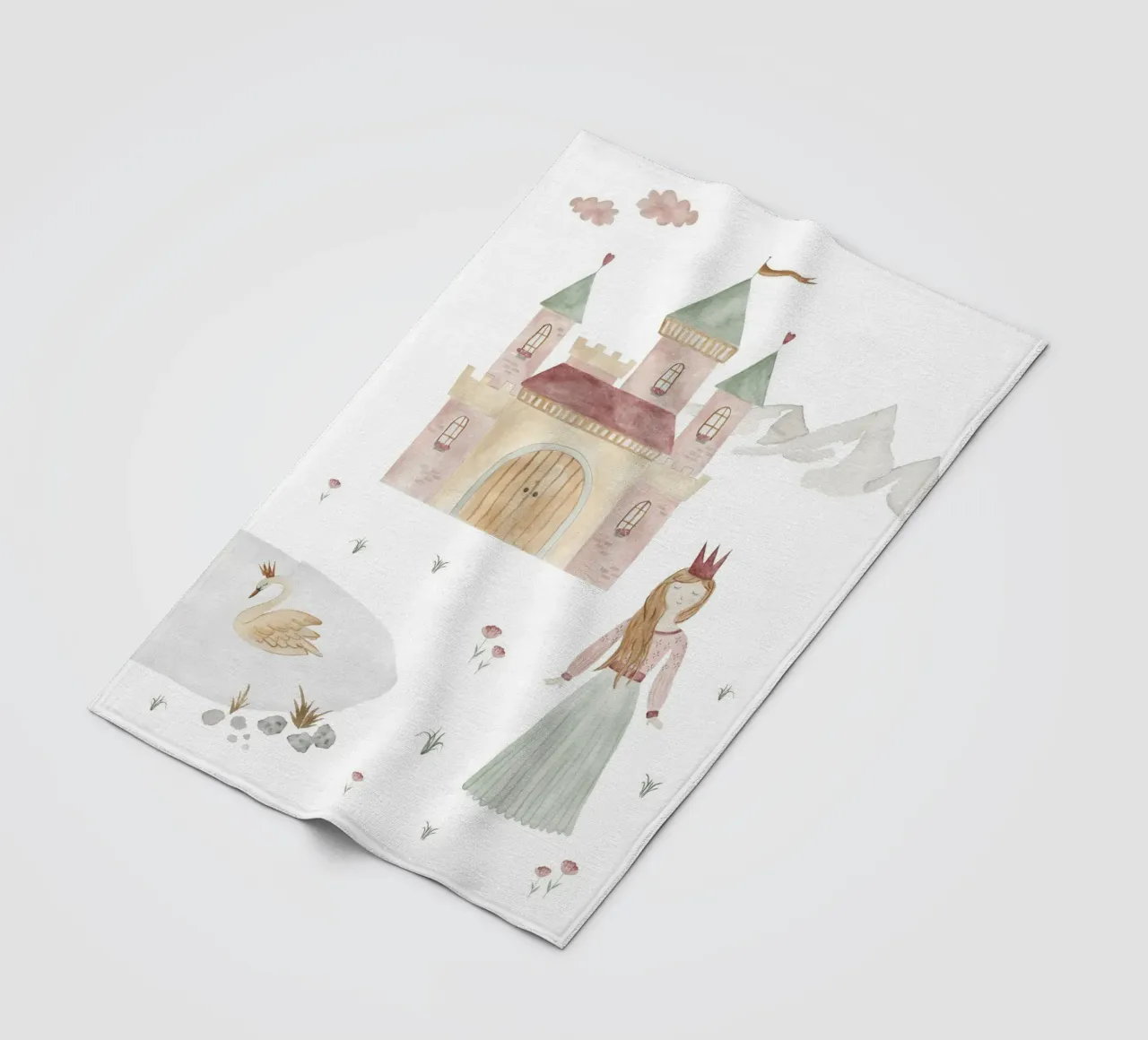 Prinzessin coperta in pile da herzundpapier
