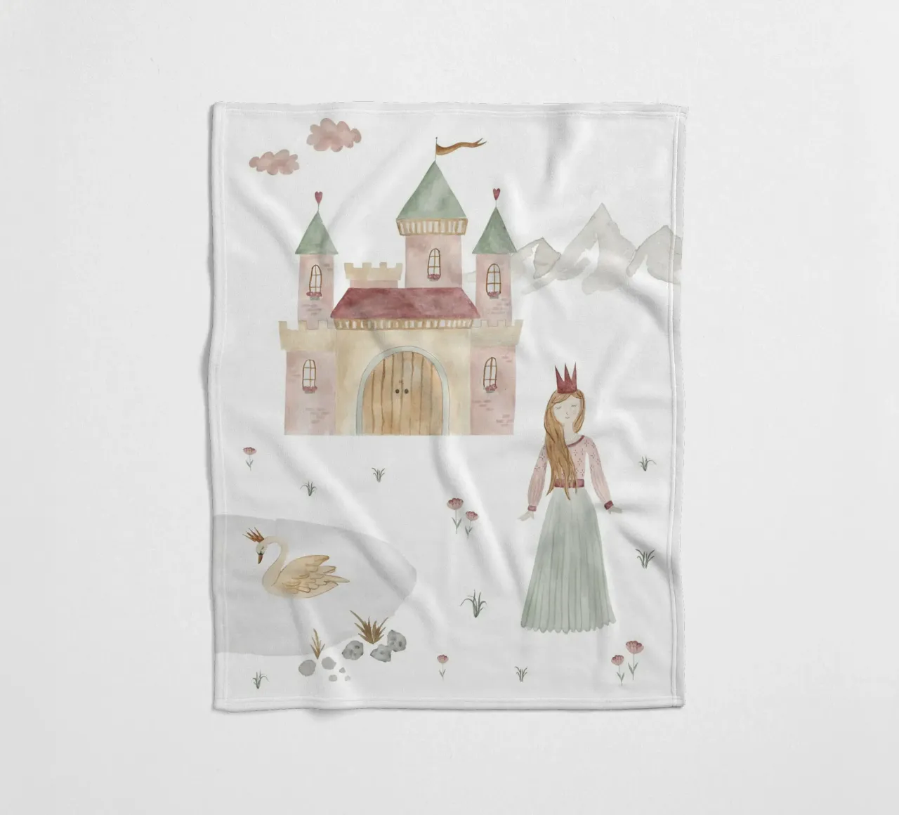 Prinzessin coperta in pile da herzundpapier