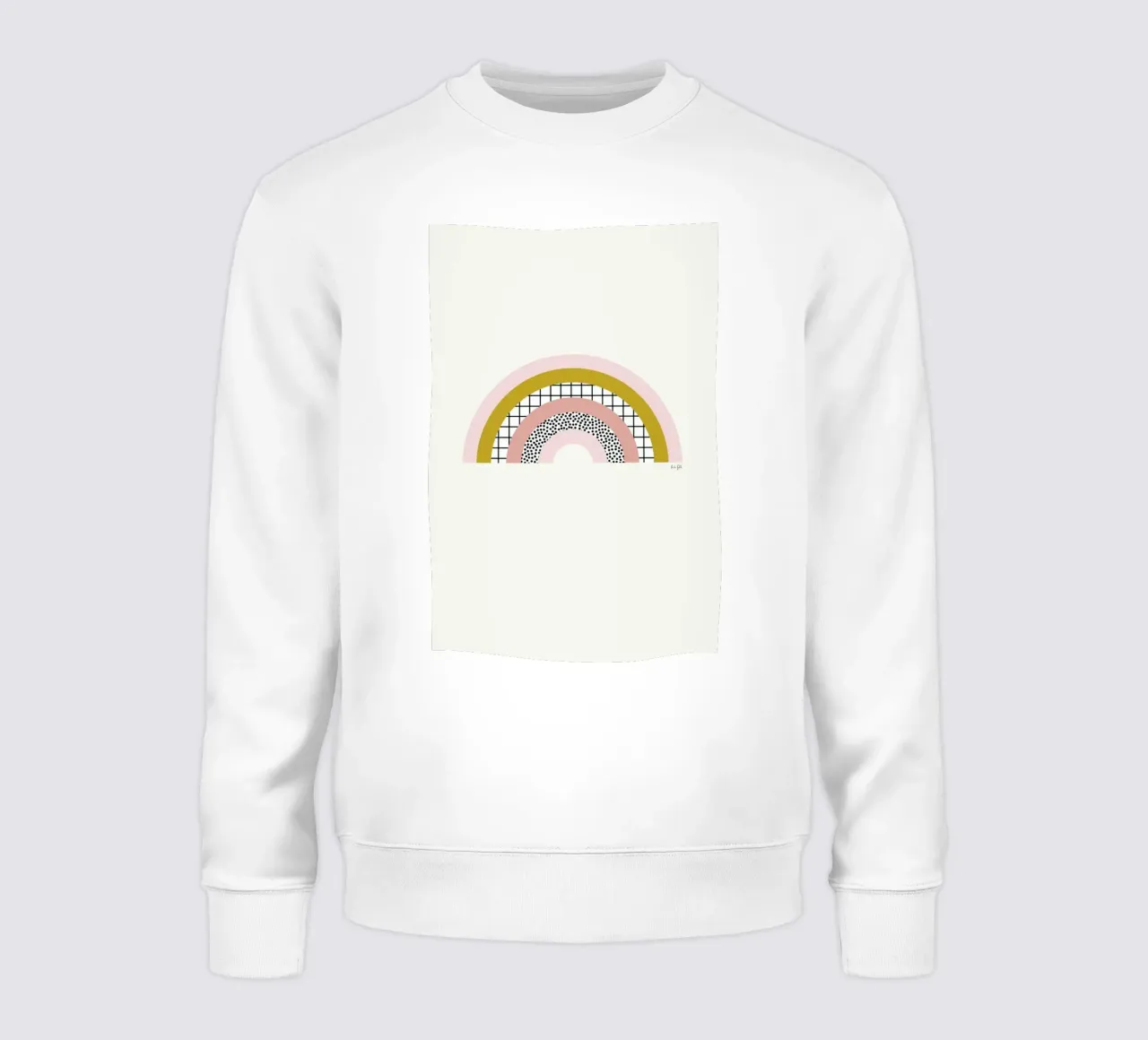 Graphic Rainbow felpa da Linda Gobeta