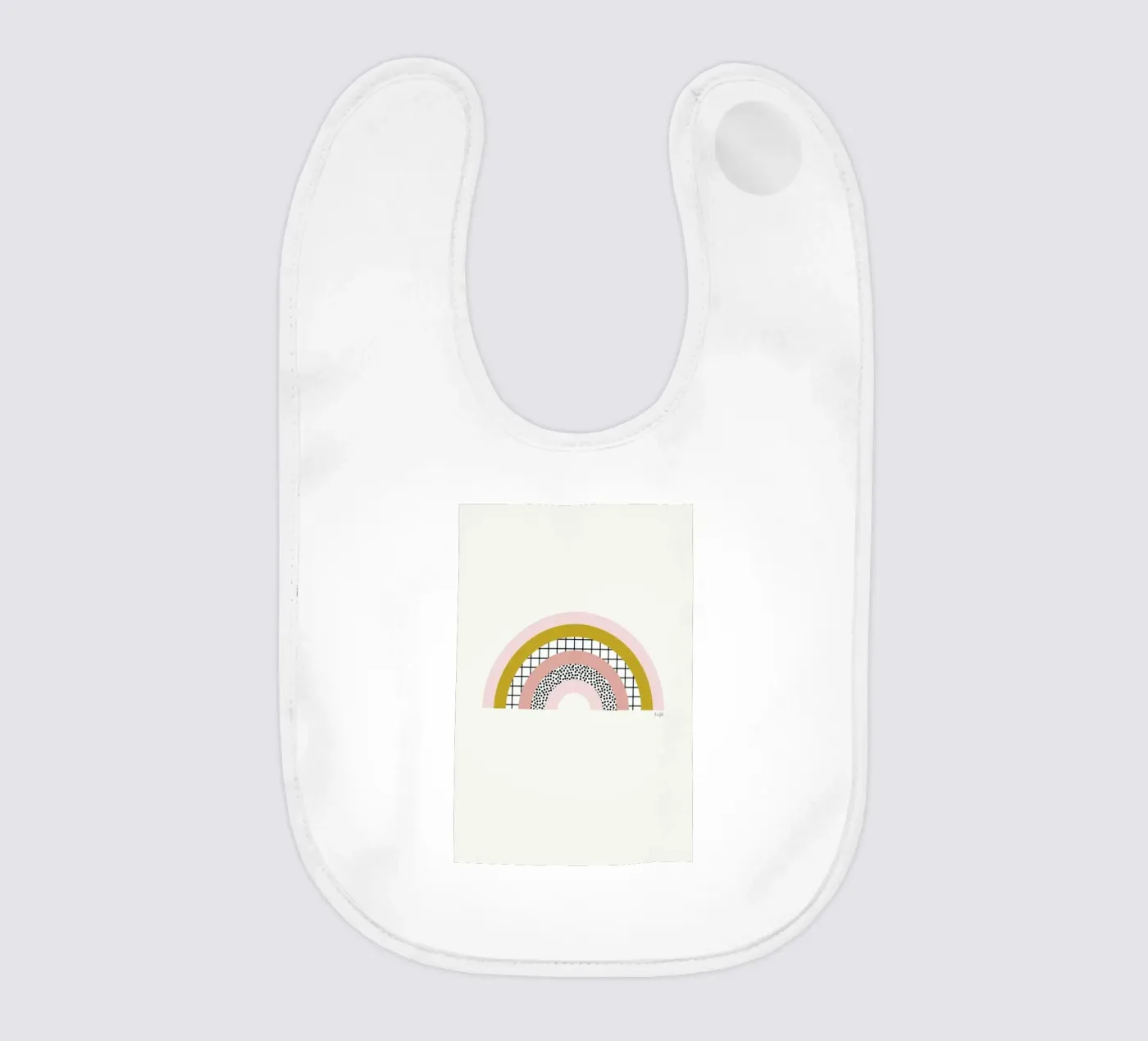 Graphic Rainbow bavaglino da Linda Gobeta