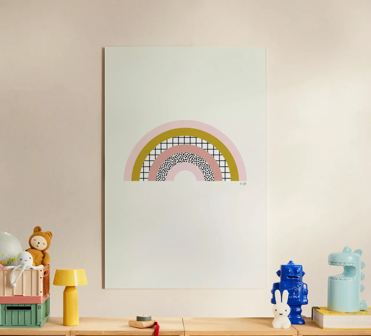 Graphic Rainbow plexiglass da Linda Gobeta