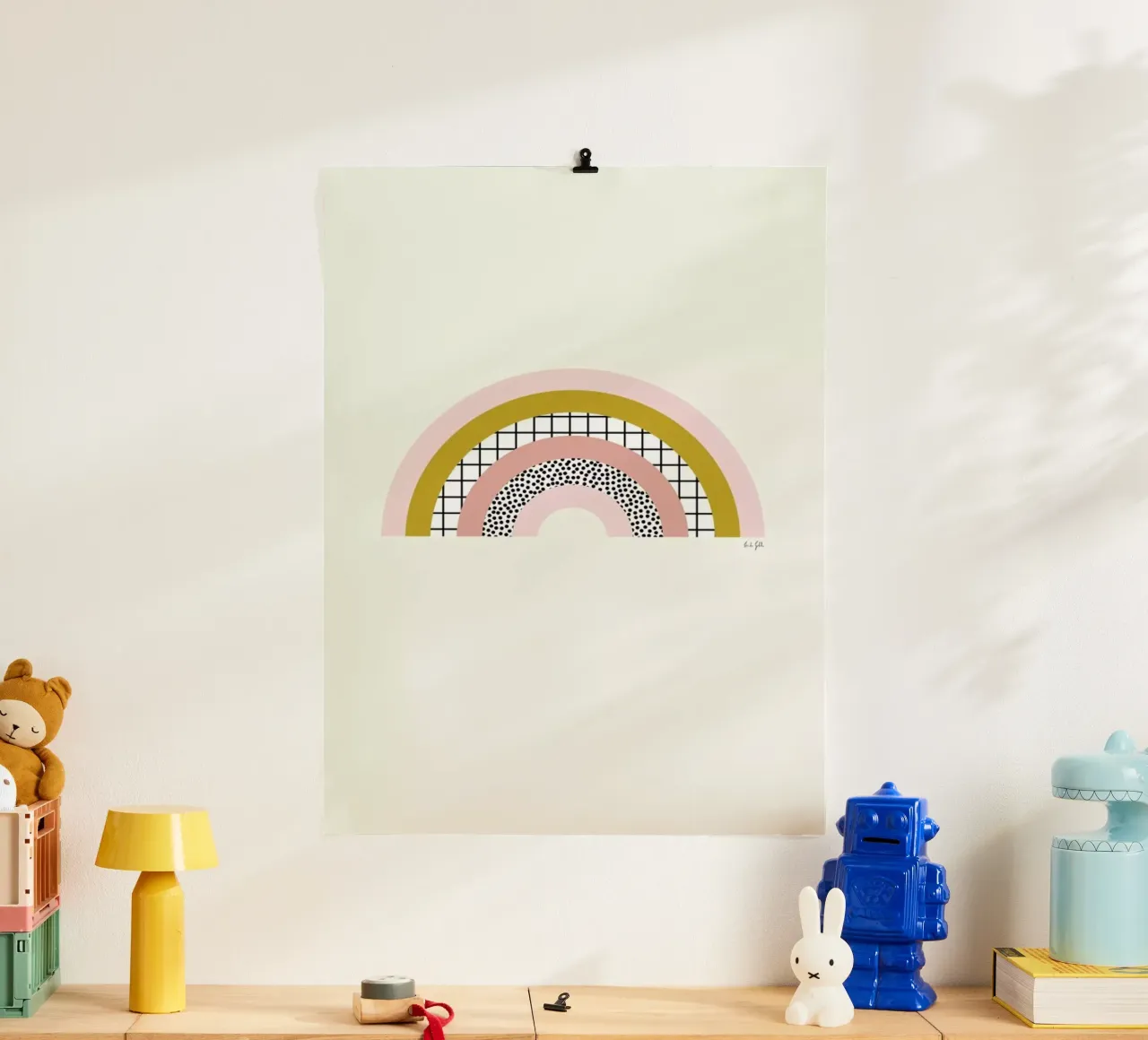 Graphic Rainbow poster da Linda Gobeta