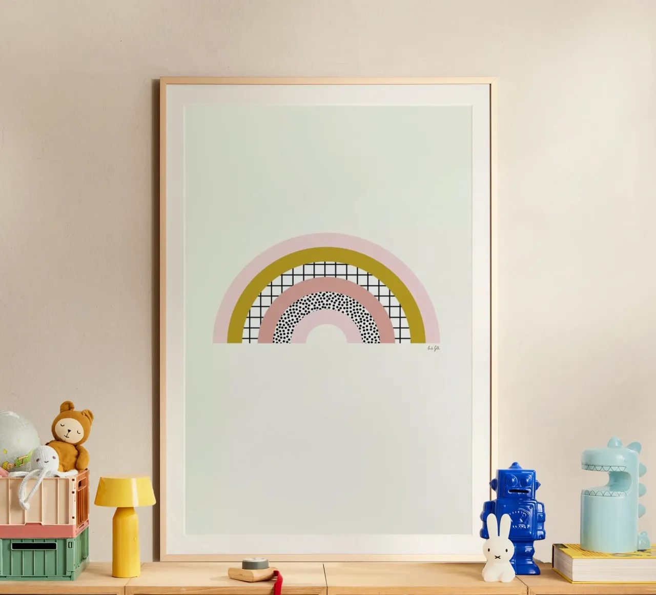 Graphic Rainbow poster da Linda Gobeta