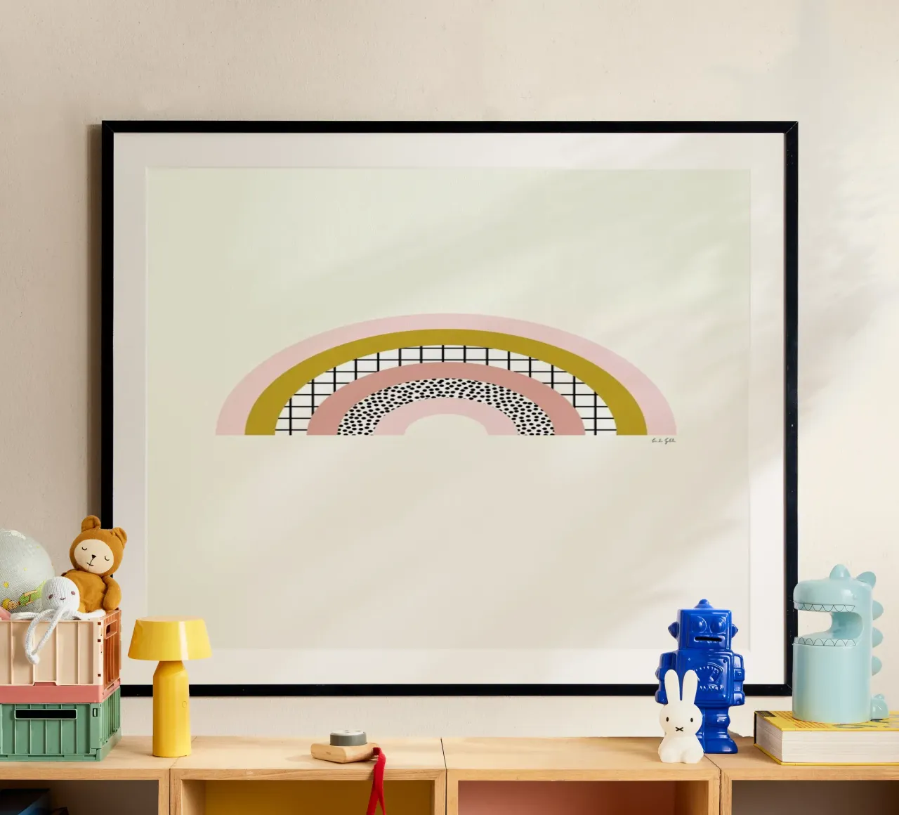 Graphic Rainbow poster da Linda Gobeta