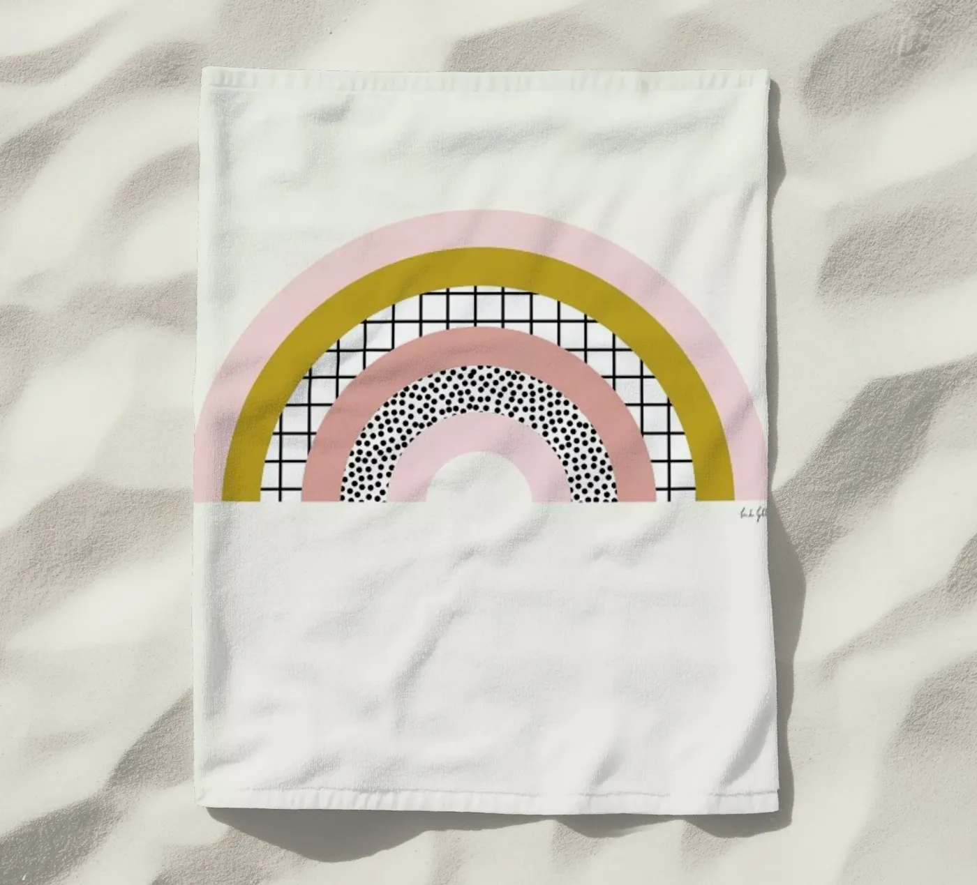 Graphic Rainbow telo mare da Linda Gobeta