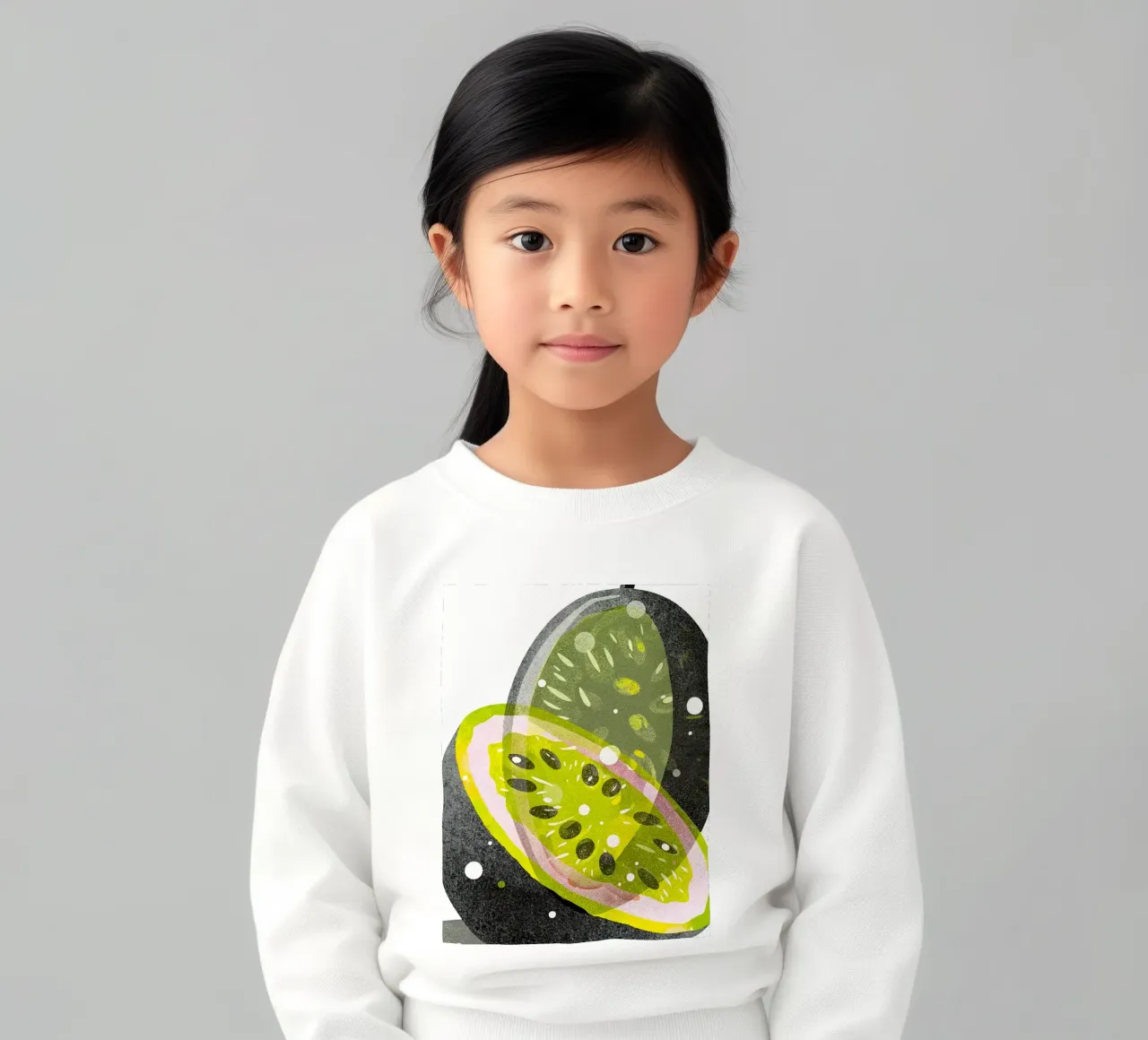 Kiwi felpa bambino da Point and Art