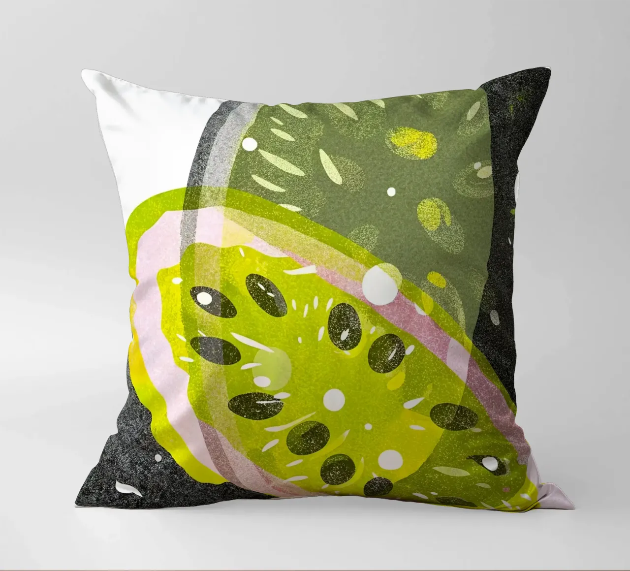 Kiwi cuscino da Point and Art