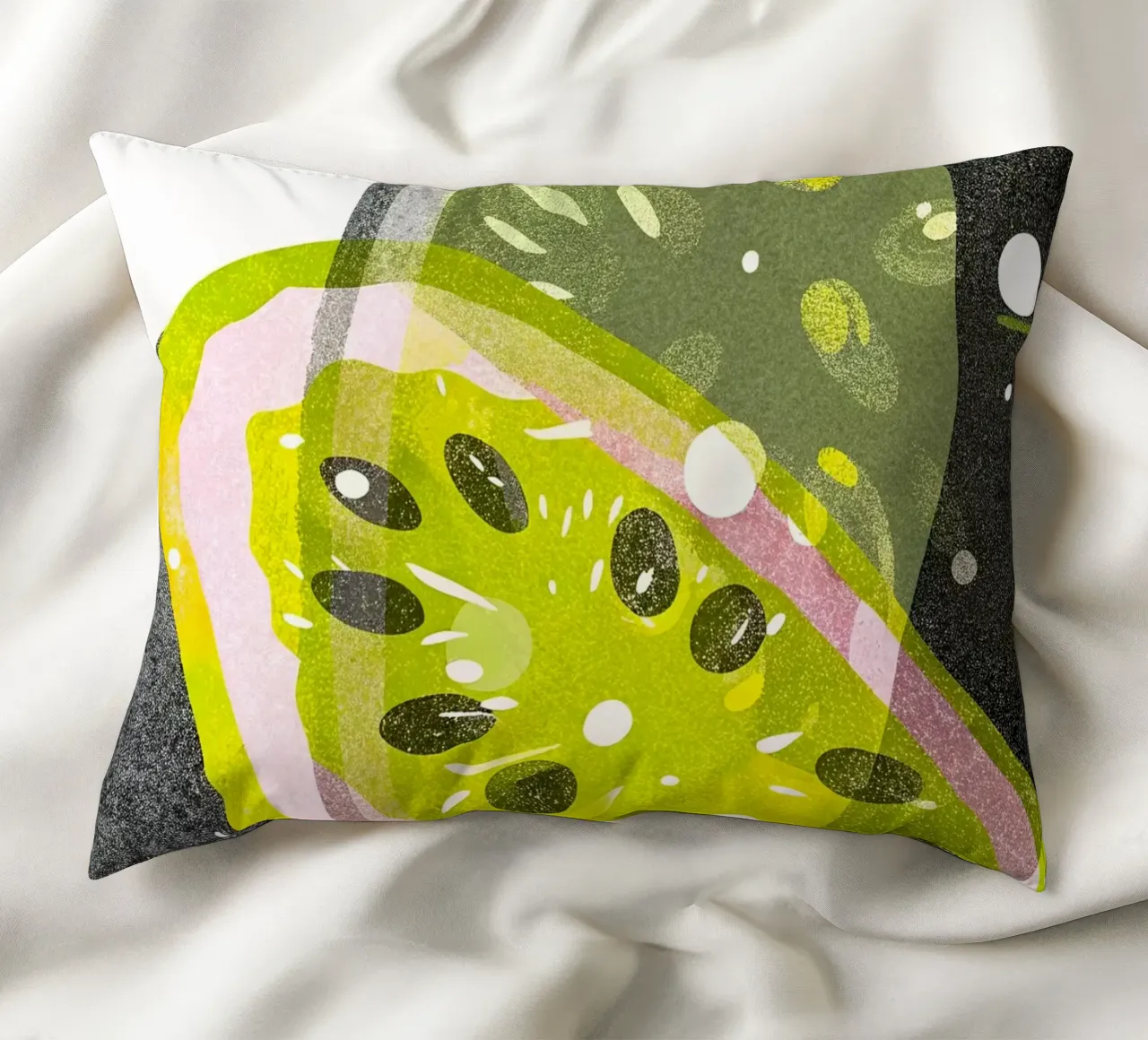 Kiwi cuscino da Point and Art