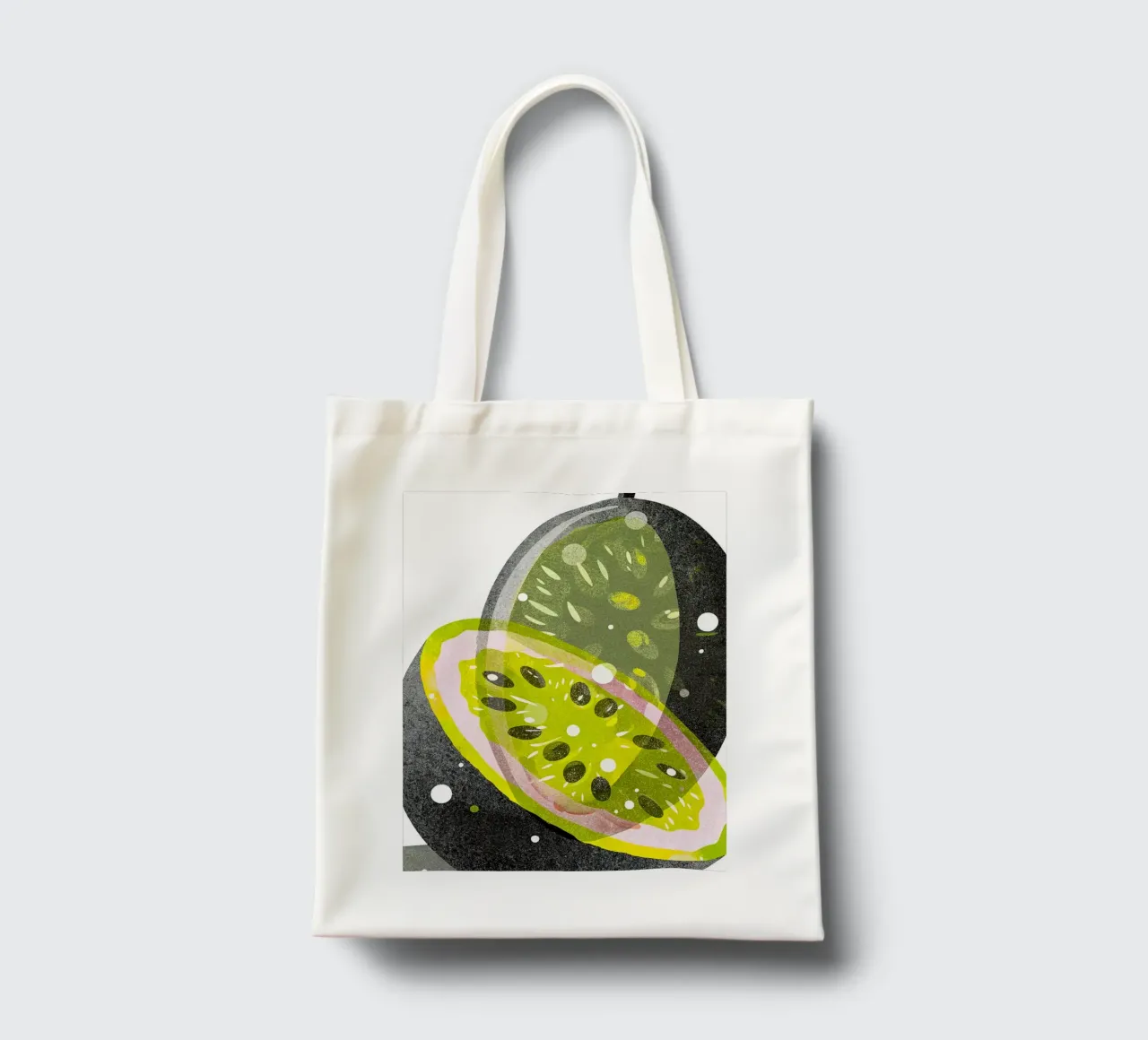 Kiwi jute draagtas van 🎨 Point and Art