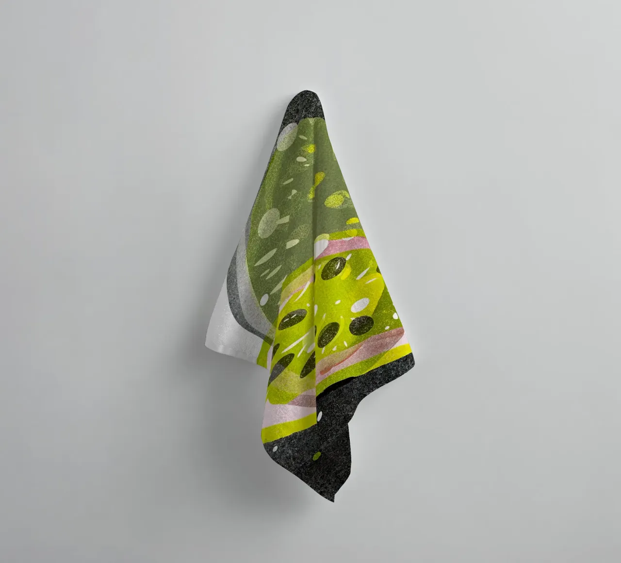 Kiwi asciugamano da bagno da Point and Art