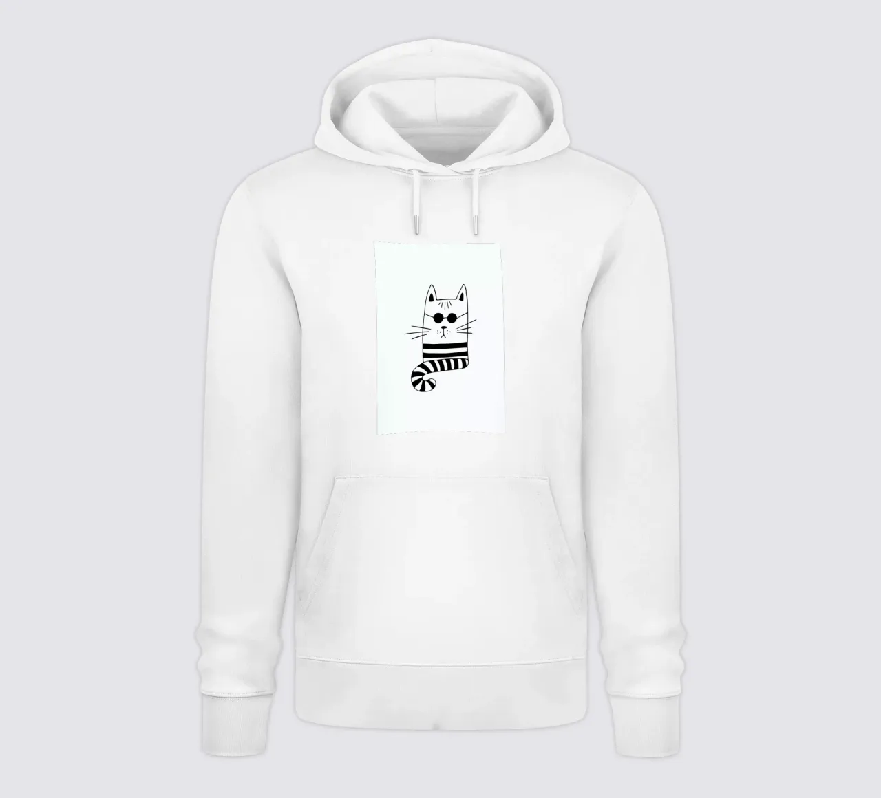 Cool Cat sweat à capuche de Little Flourishes