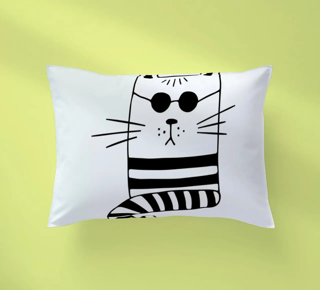 Cool Cat cuscino da Little Flourishes