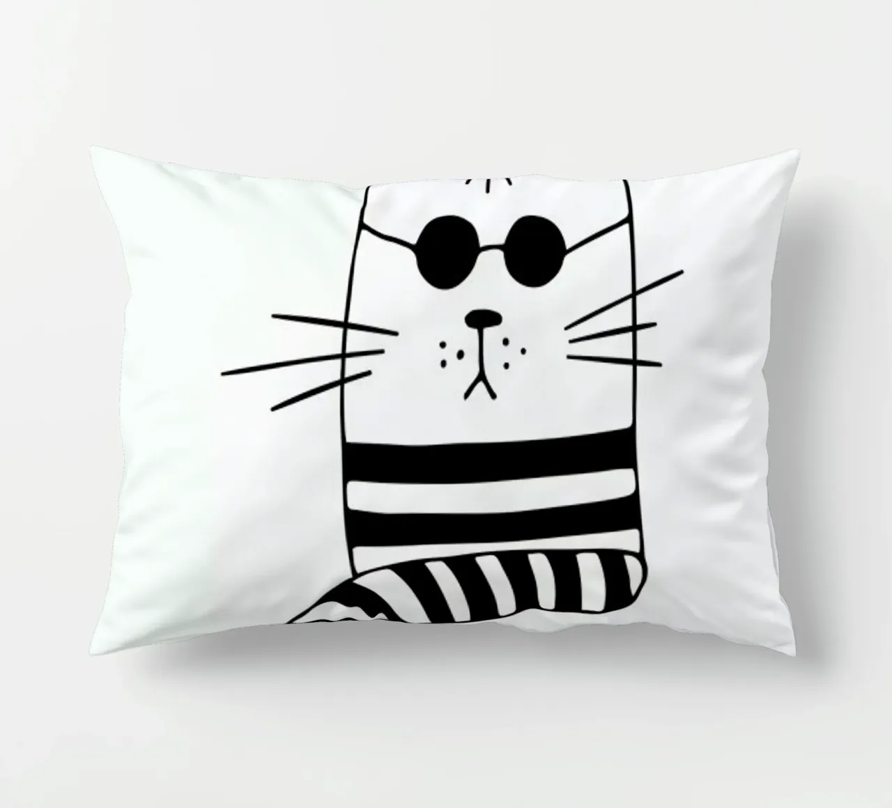 Cool Cat cuscino da Little Flourishes