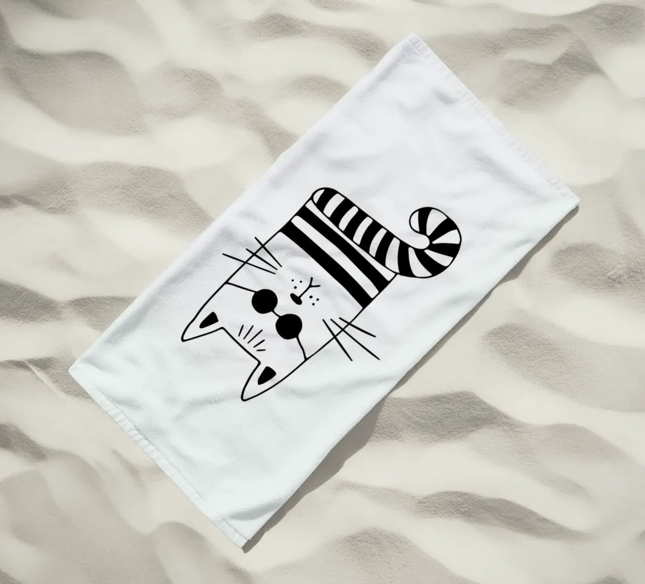 Cool Cat telo mare da Little Flourishes