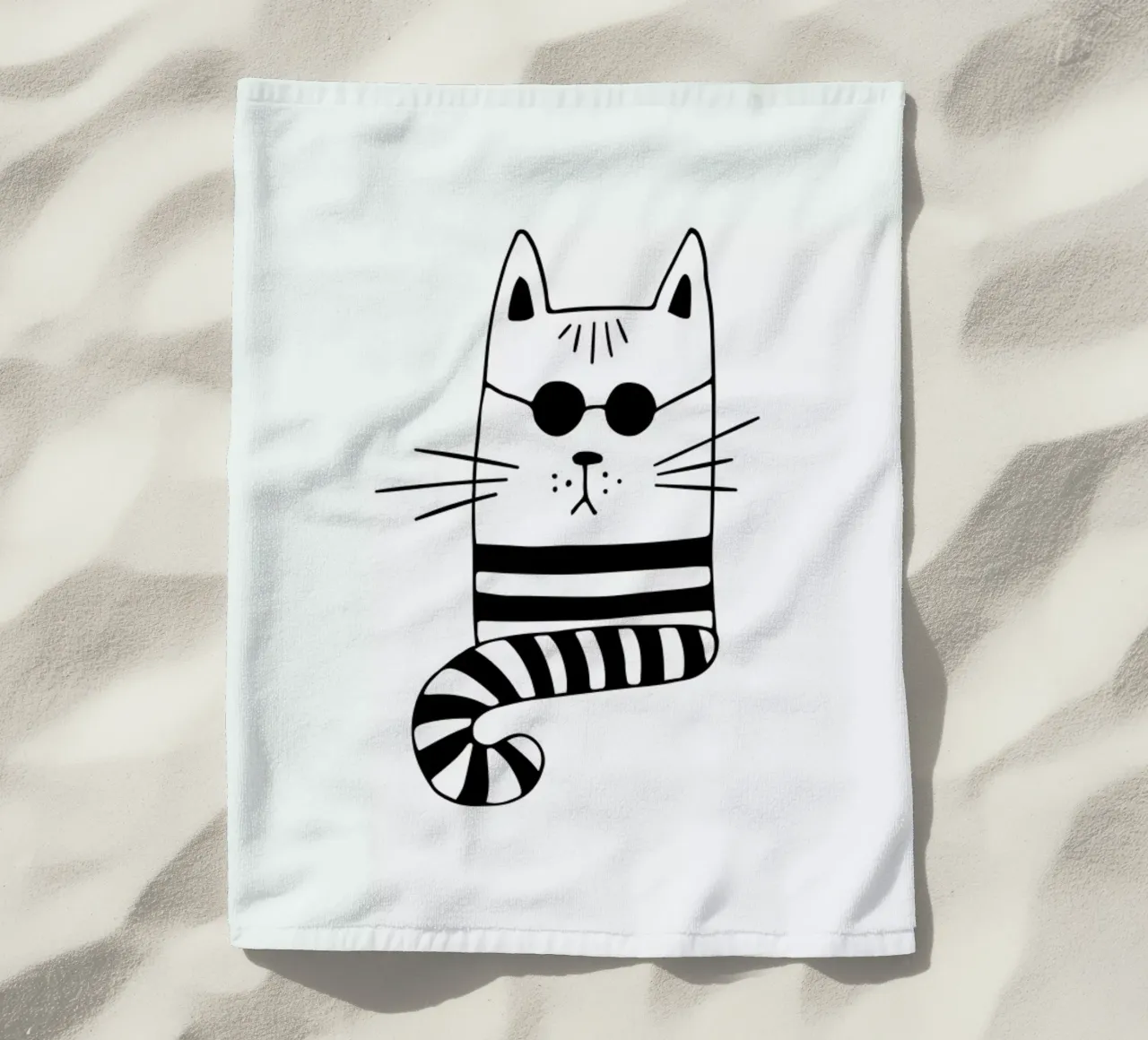 Cool Cat telo mare da Little Flourishes